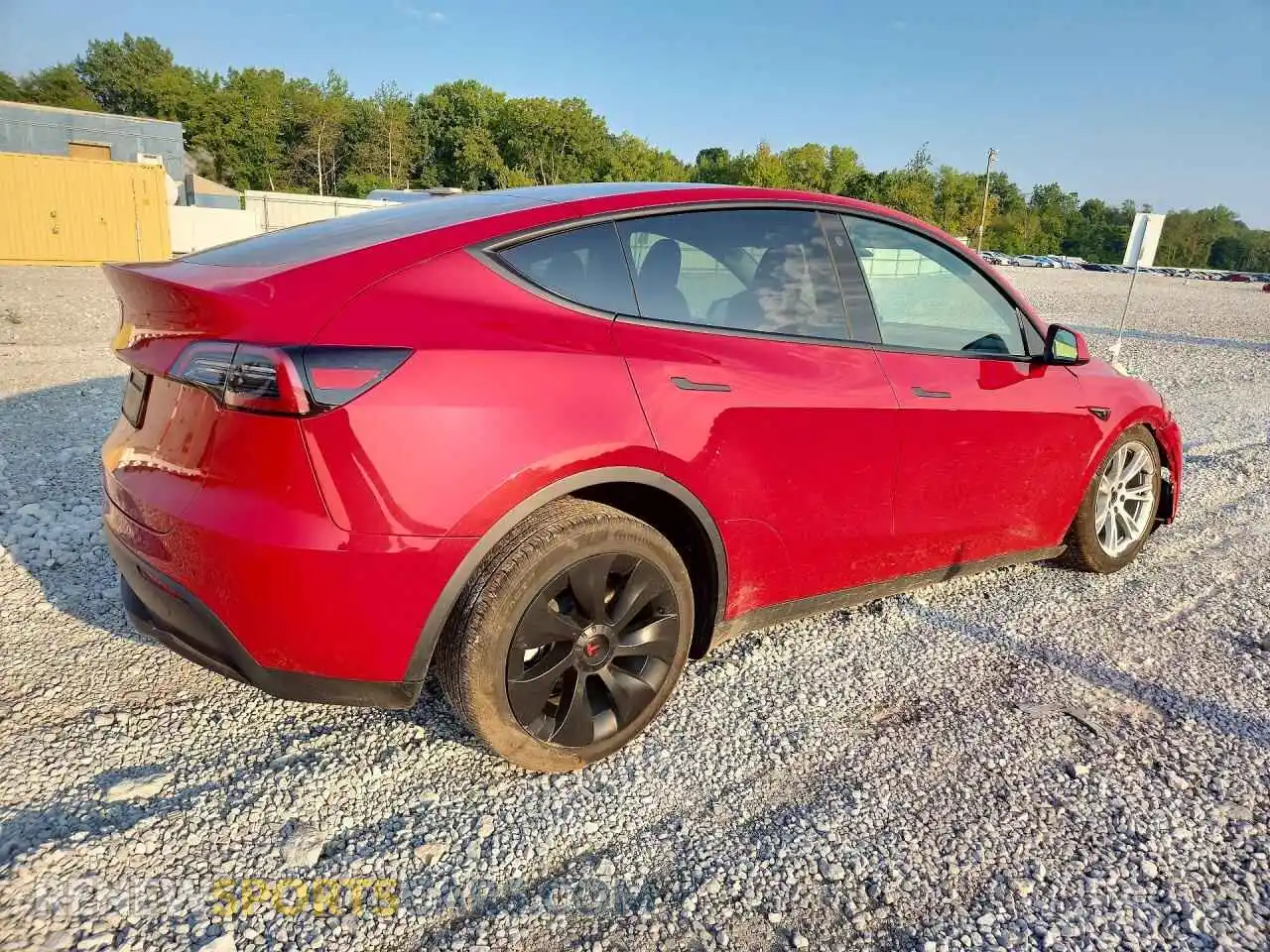 3 Photograph of a damaged car 7SAYGDEE4PF662902 TESLA MODEL Y 2023