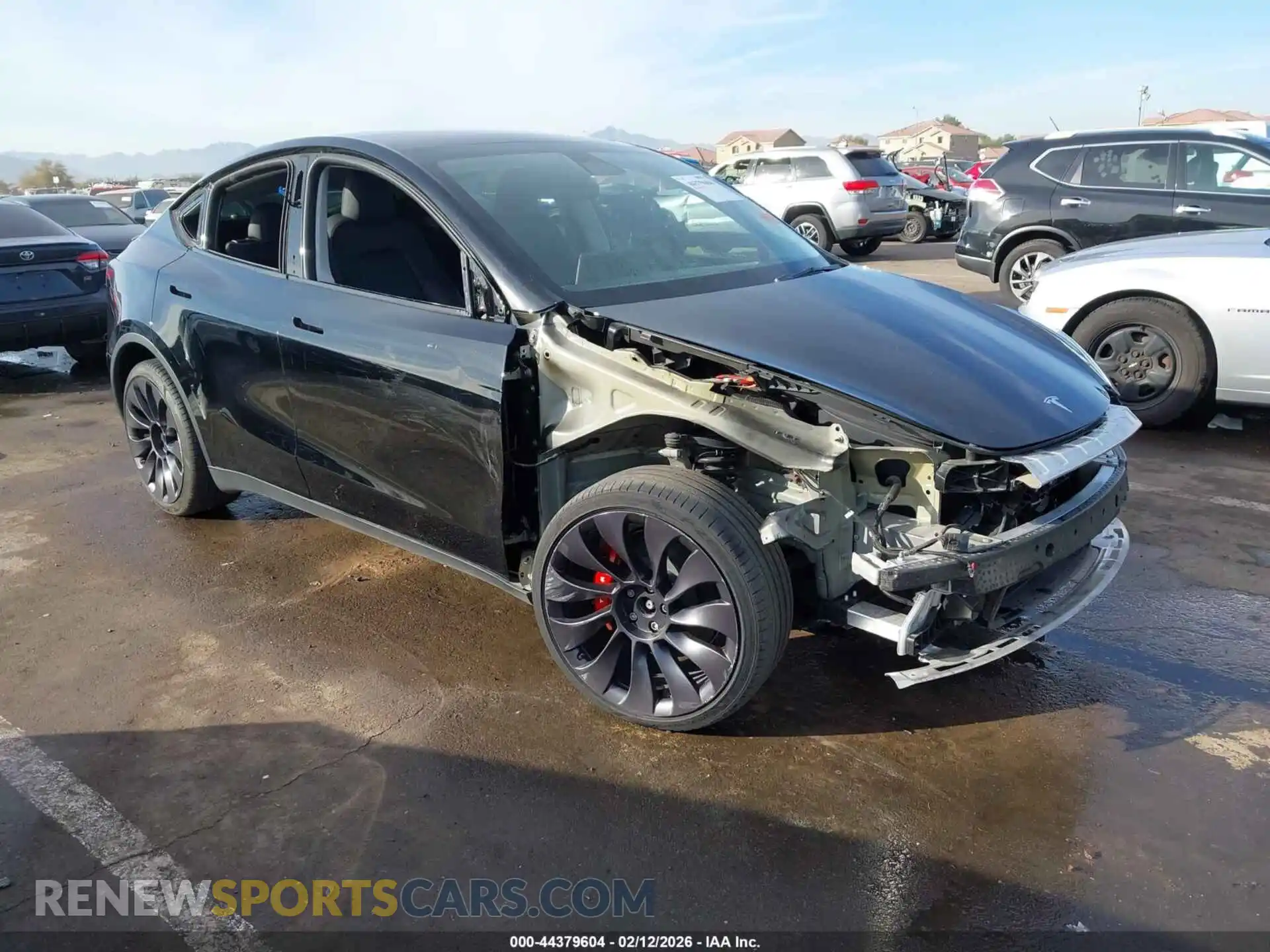1 Photograph of a damaged car 7SAYGDEE4PF685256 TESLA MODEL Y 2023