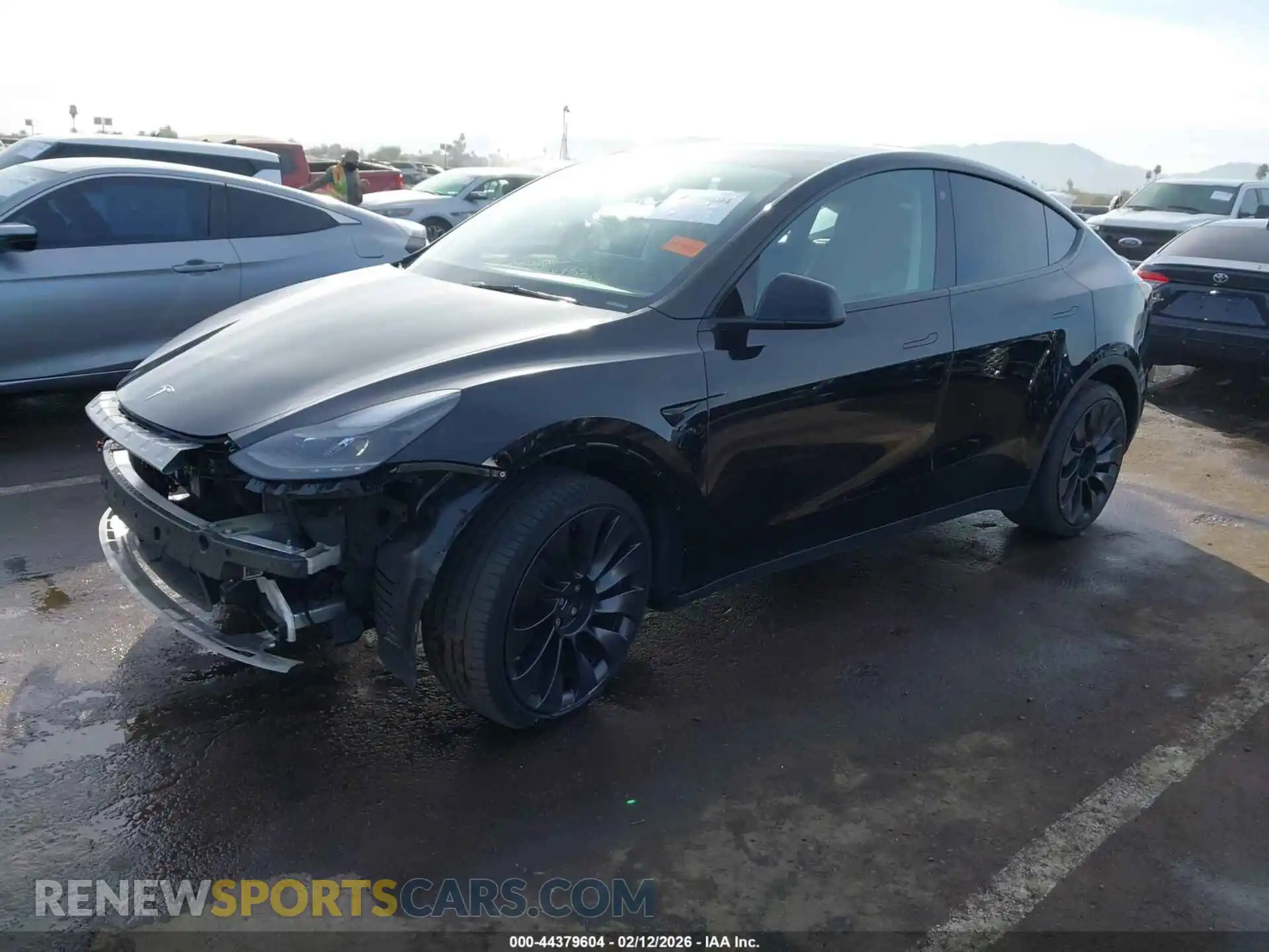2 Photograph of a damaged car 7SAYGDEE4PF685256 TESLA MODEL Y 2023