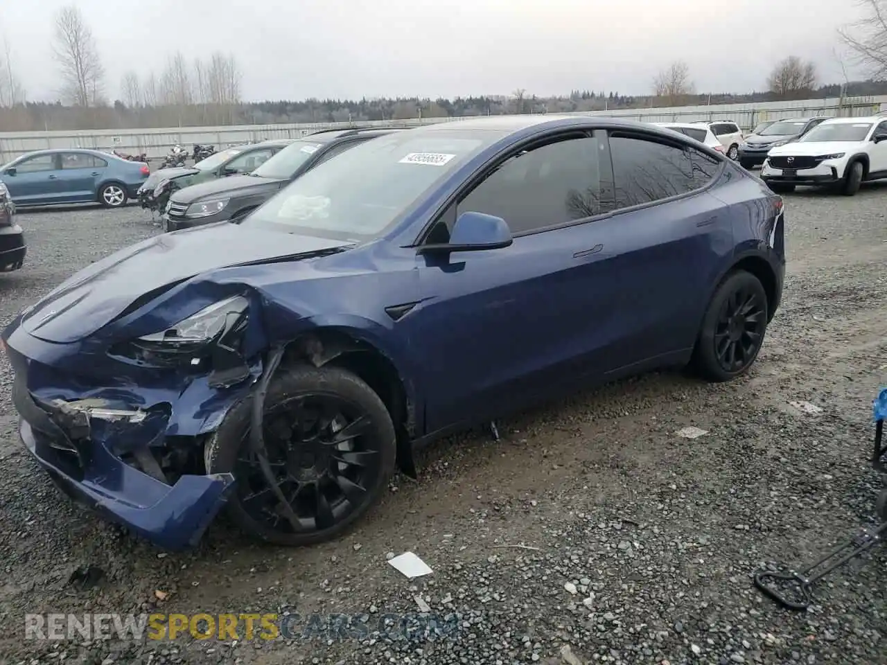 1 Photograph of a damaged car 7SAYGDEE4PF698850 TESLA MODEL Y 2023