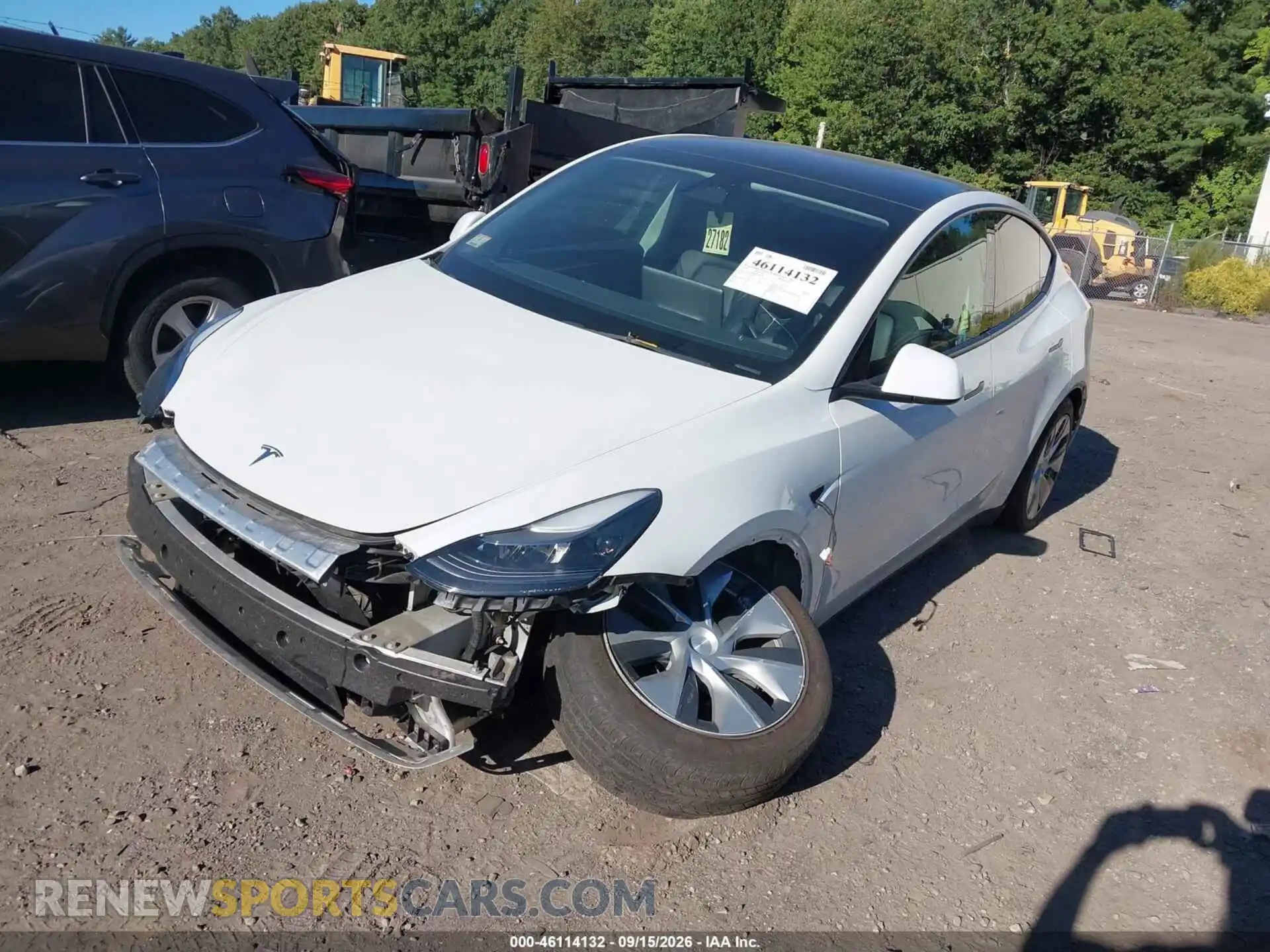 2 fotografías del automóvil dañado 7SAYGDEE4PF706185 TESLA MODEL Y 2023