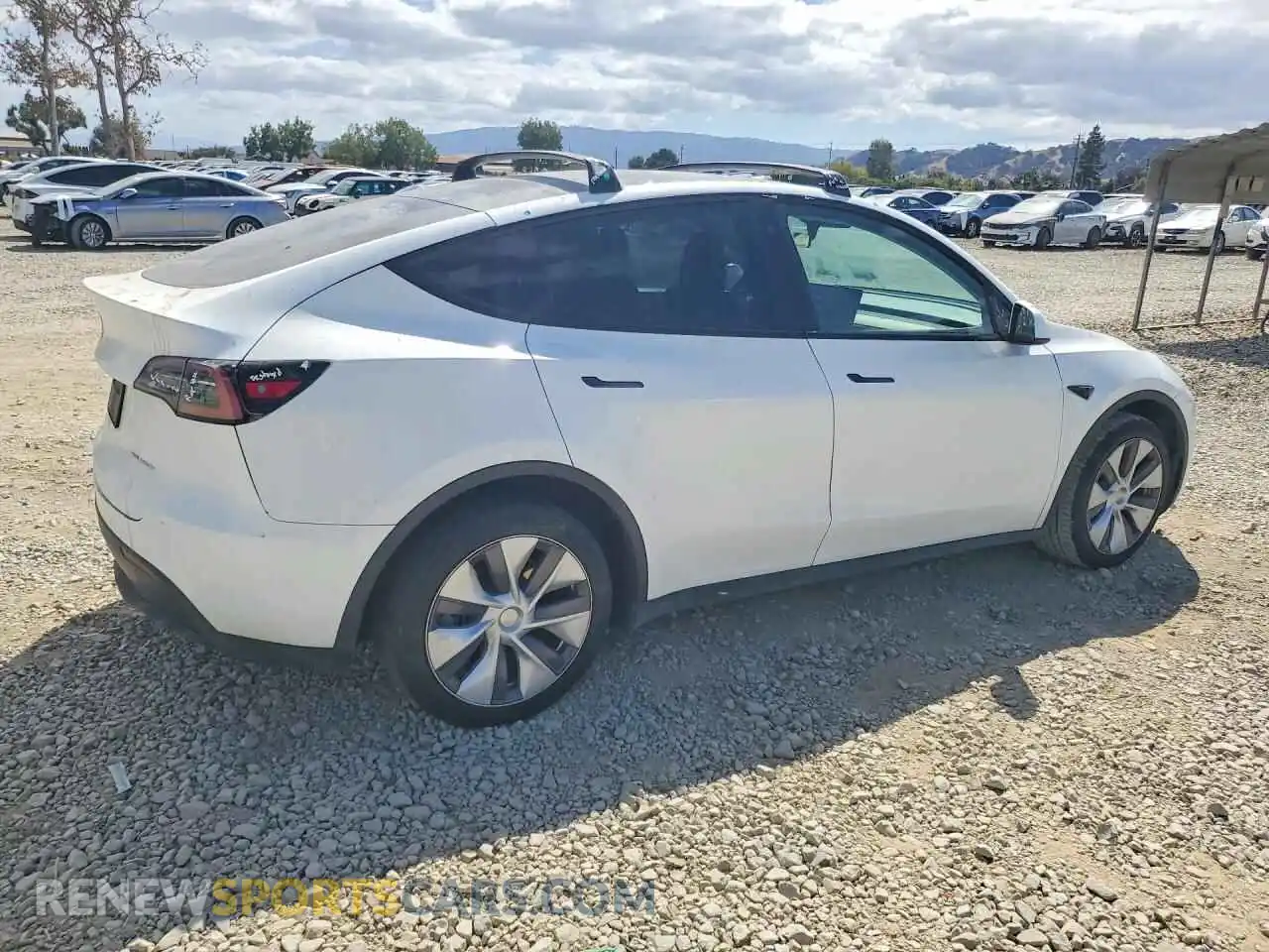 3 Фотография поврежденного автомобиля 7SAYGDEE4PF744256 TESLA MODEL Y 2023