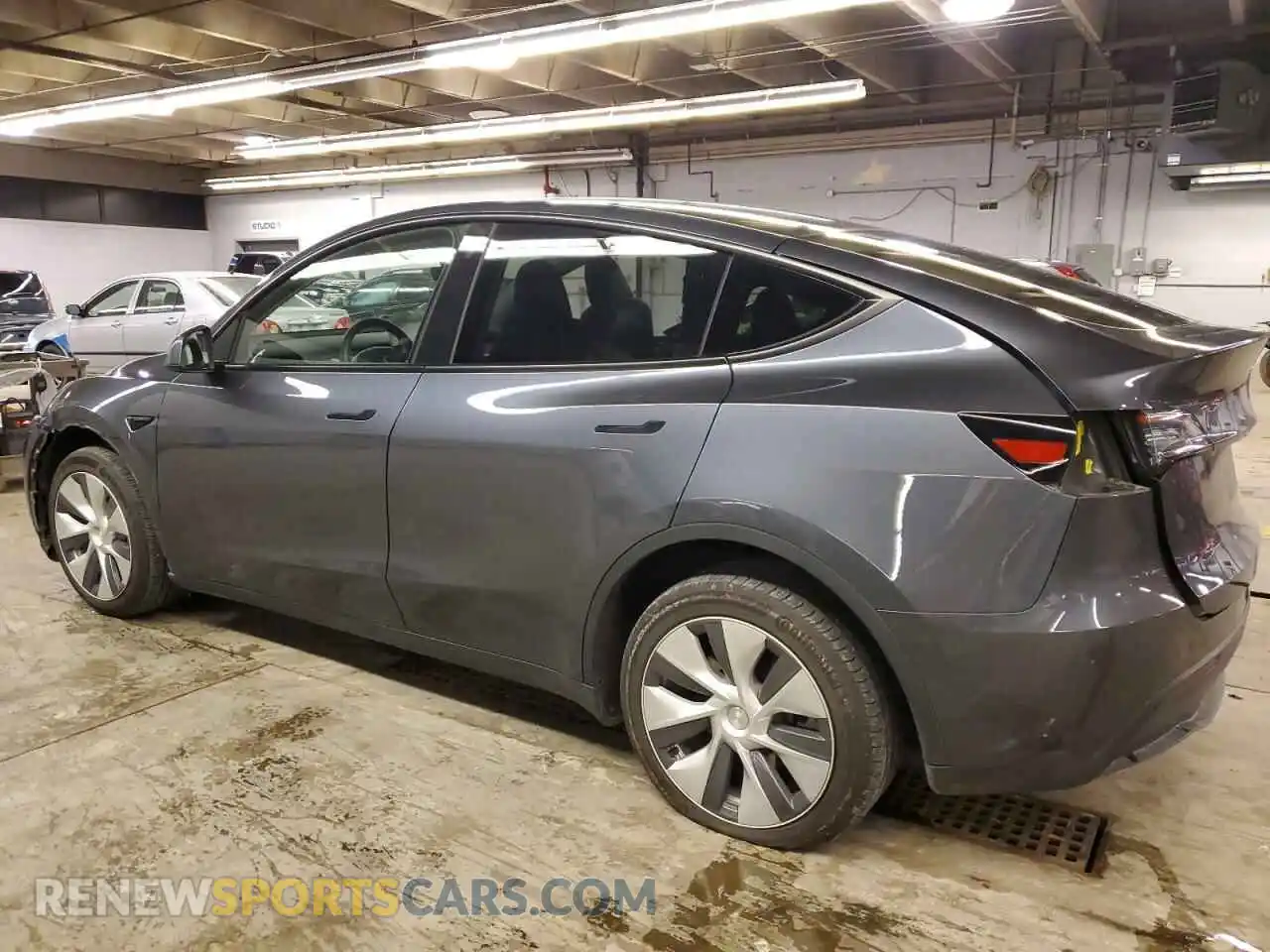 2 Photograph of a damaged car 7SAYGDEE4PF746993 TESLA MODEL Y 2023