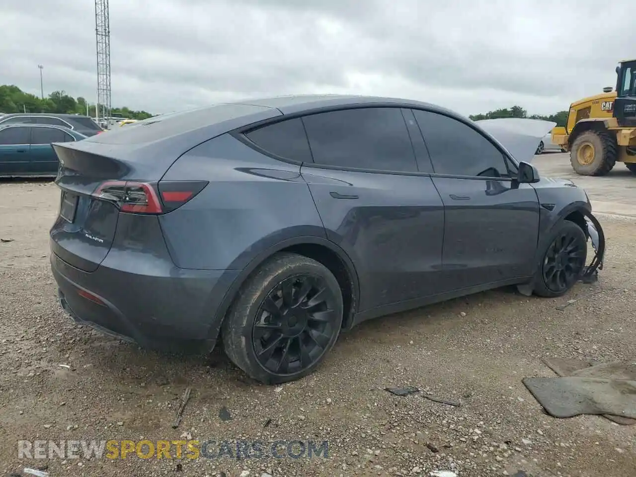 3 Photograph of a damaged car 7SAYGDEE4PF752292 TESLA MODEL Y 2023