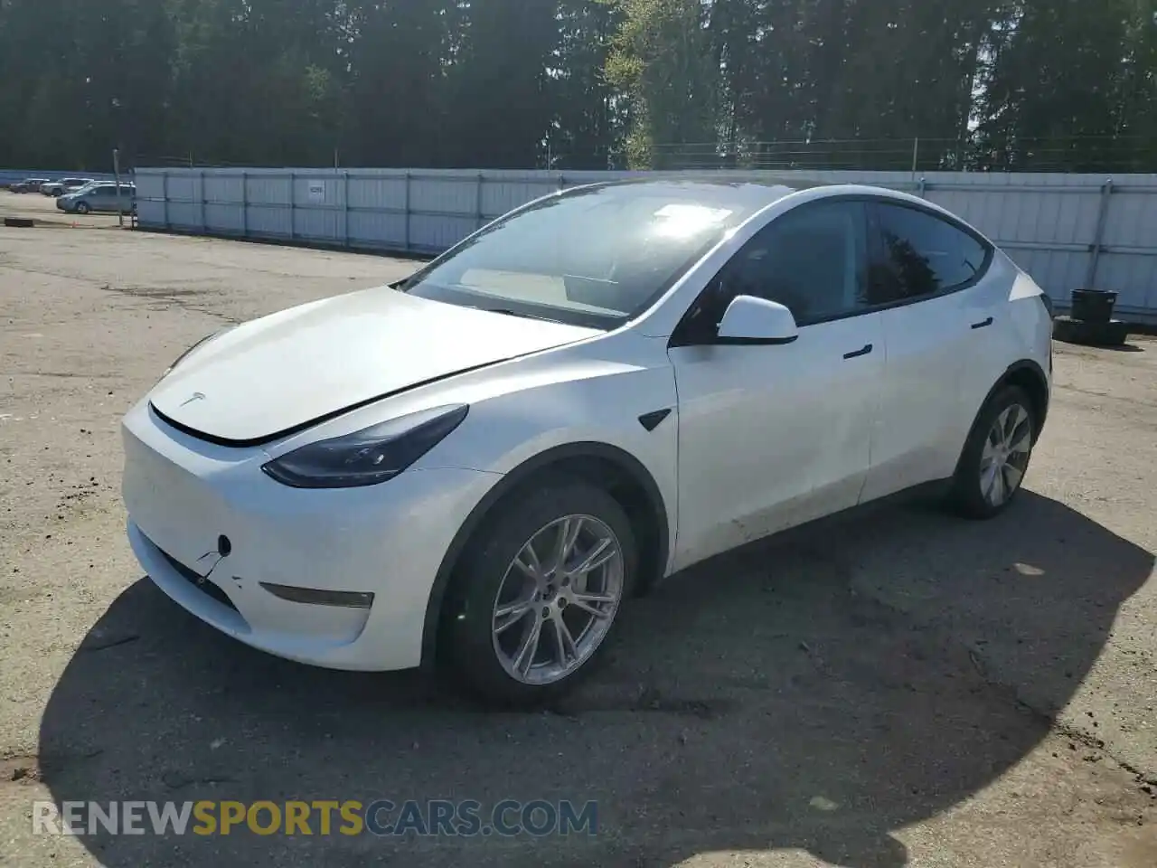 1 Photograph of a damaged car 7SAYGDEE4PF757685 TESLA MODEL Y 2023