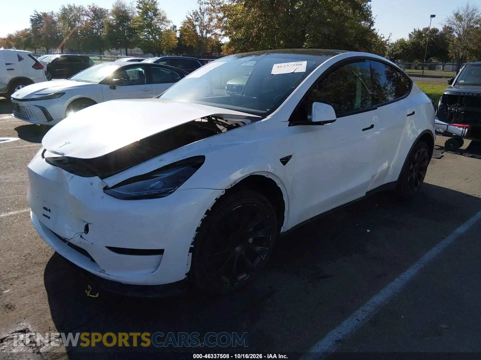2 Photograph of a damaged car 7SAYGDEE4PF760635 TESLA MODEL Y 2023