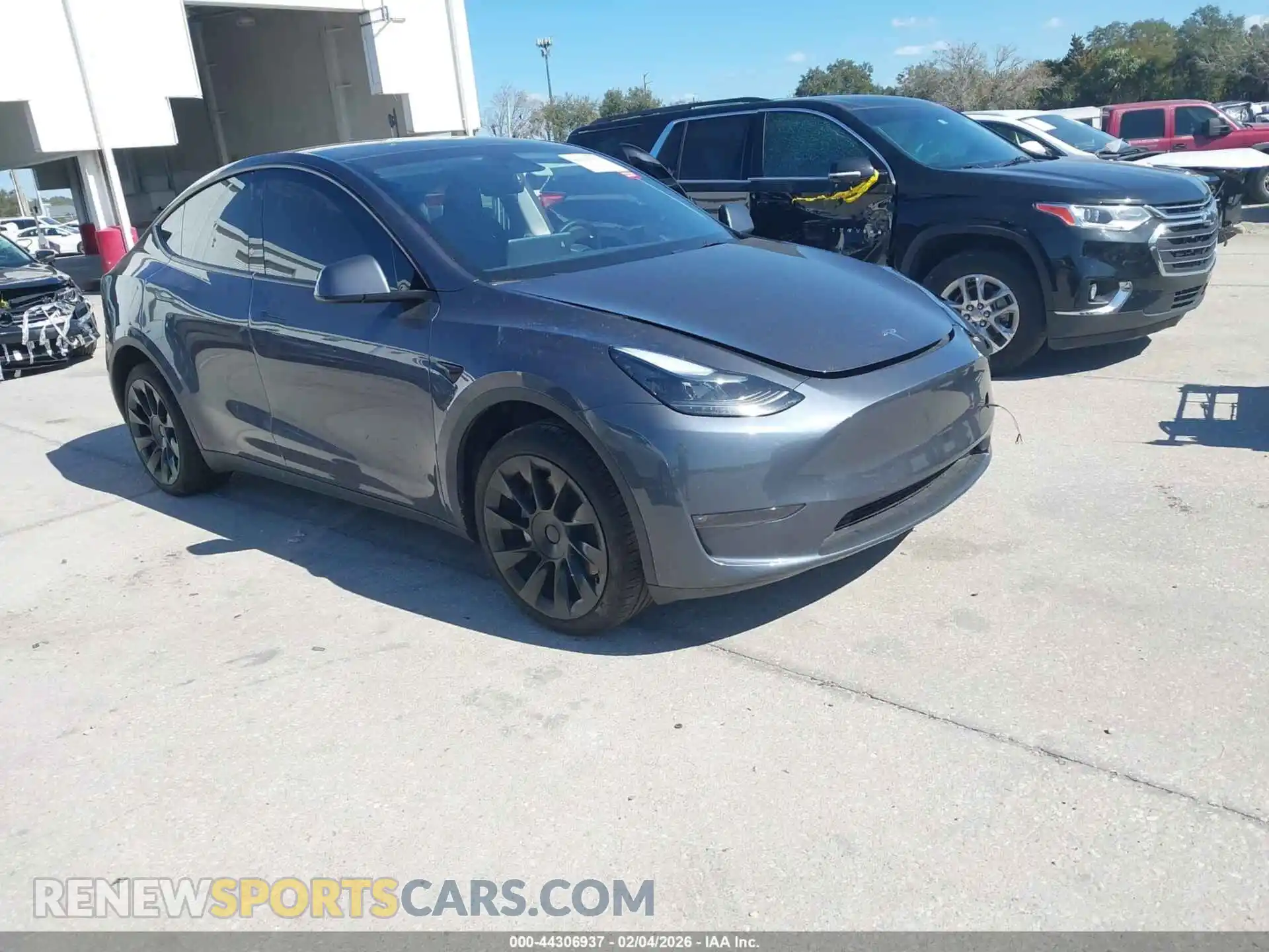 1 Photograph of a damaged car 7SAYGDEE4PF767049 TESLA MODEL Y 2023