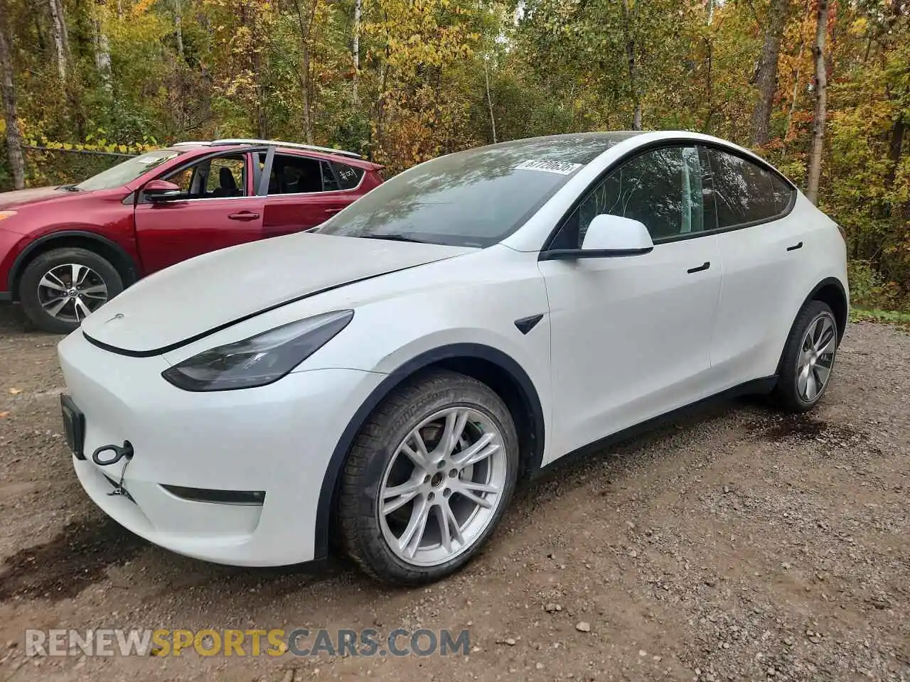 1 Photograph of a damaged car 7SAYGDEE4PF775149 TESLA MODEL Y 2023