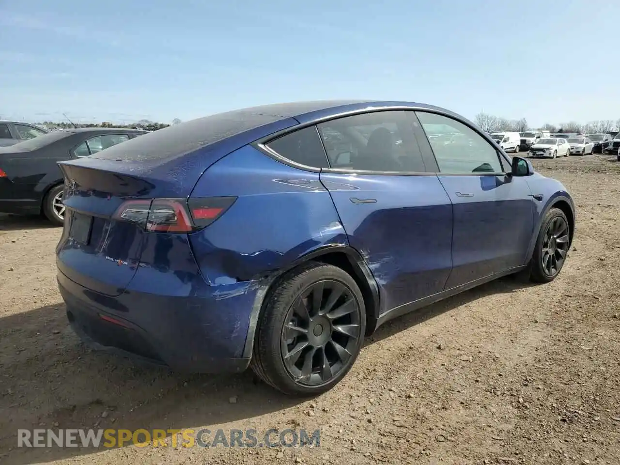 3 Photograph of a damaged car 7SAYGDEE4PF776558 TESLA MODEL Y 2023