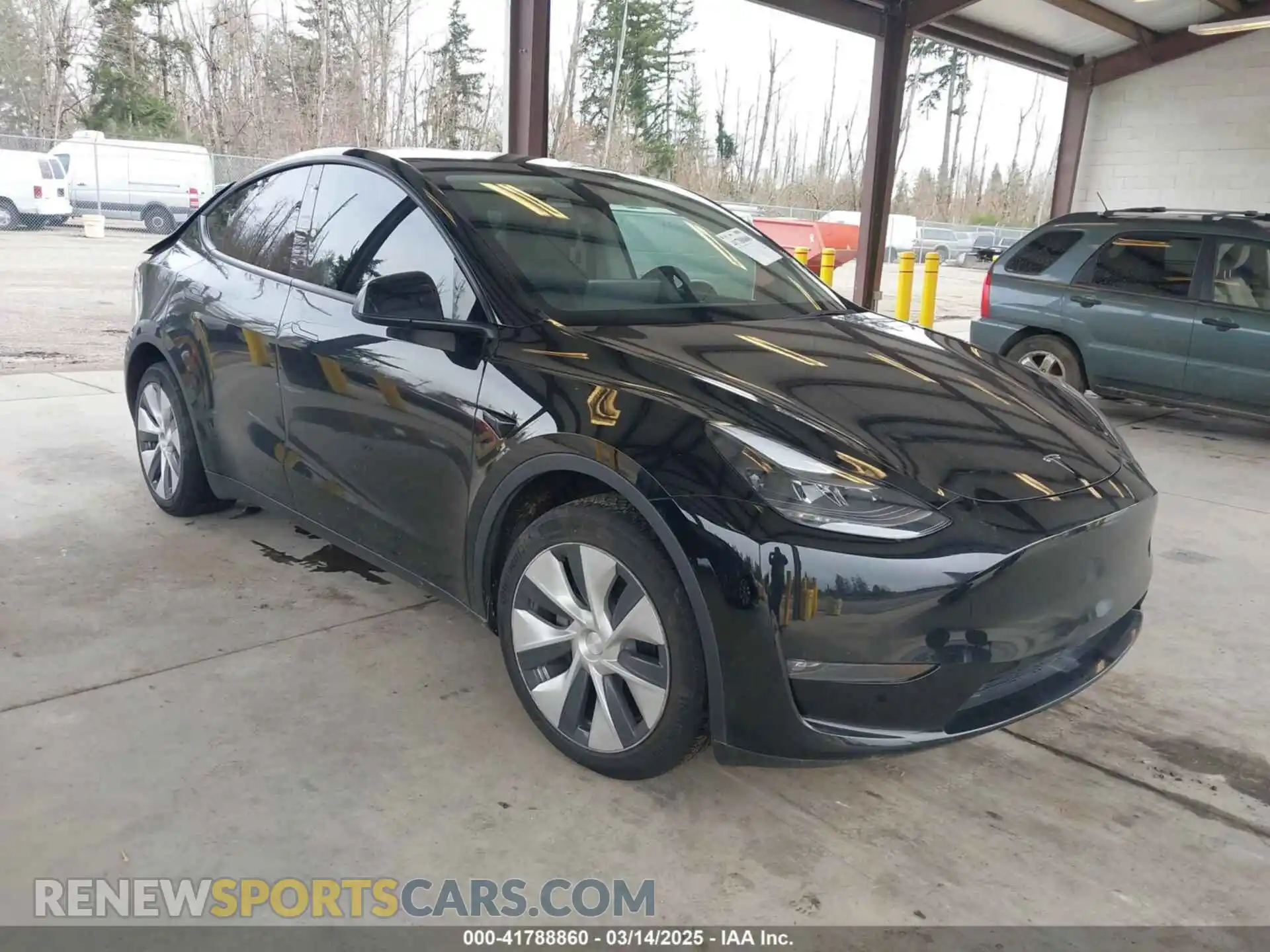 1 Photograph of a damaged car 7SAYGDEE4PF789102 TESLA MODEL Y 2023