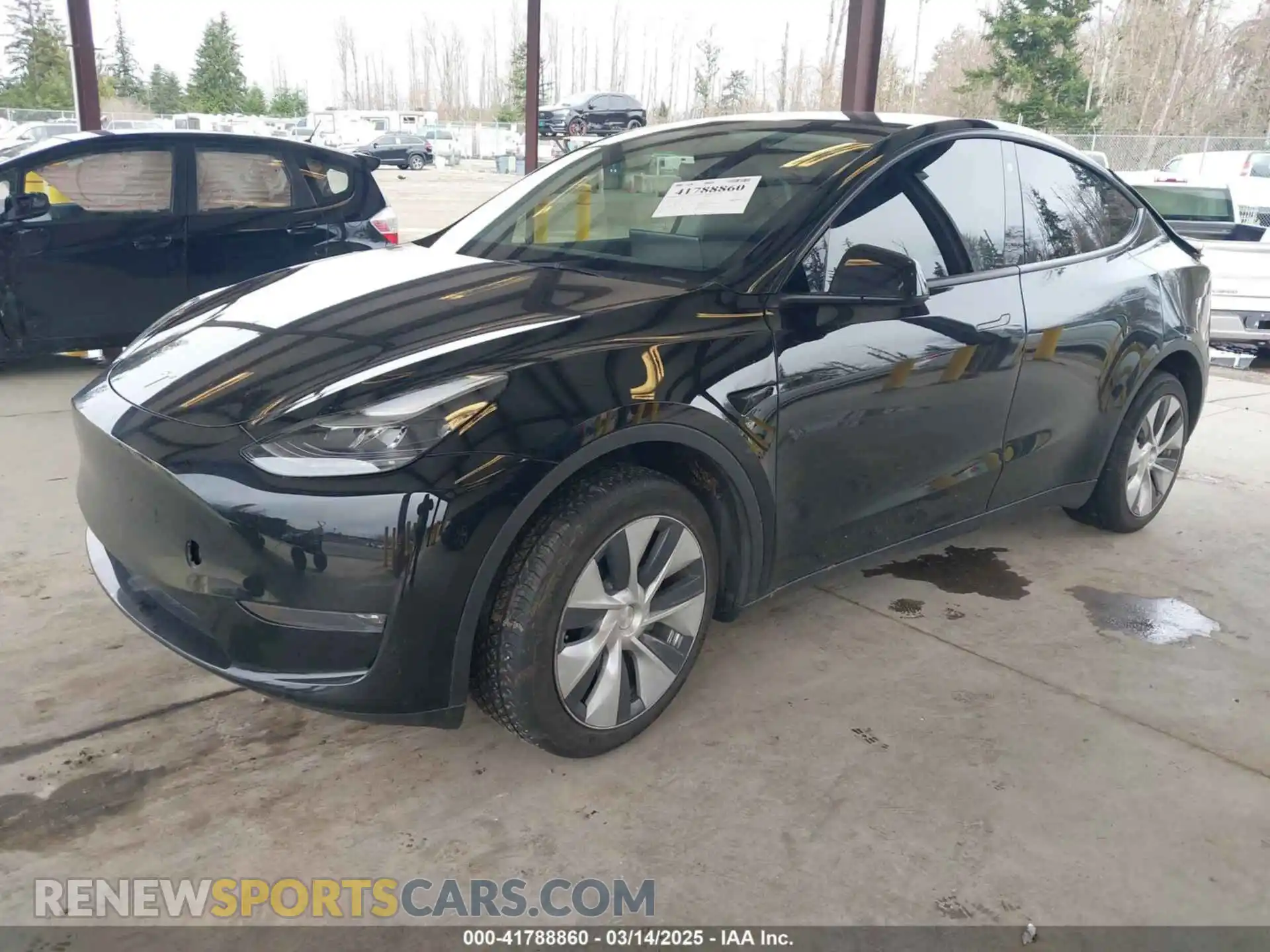 2 Photograph of a damaged car 7SAYGDEE4PF789102 TESLA MODEL Y 2023