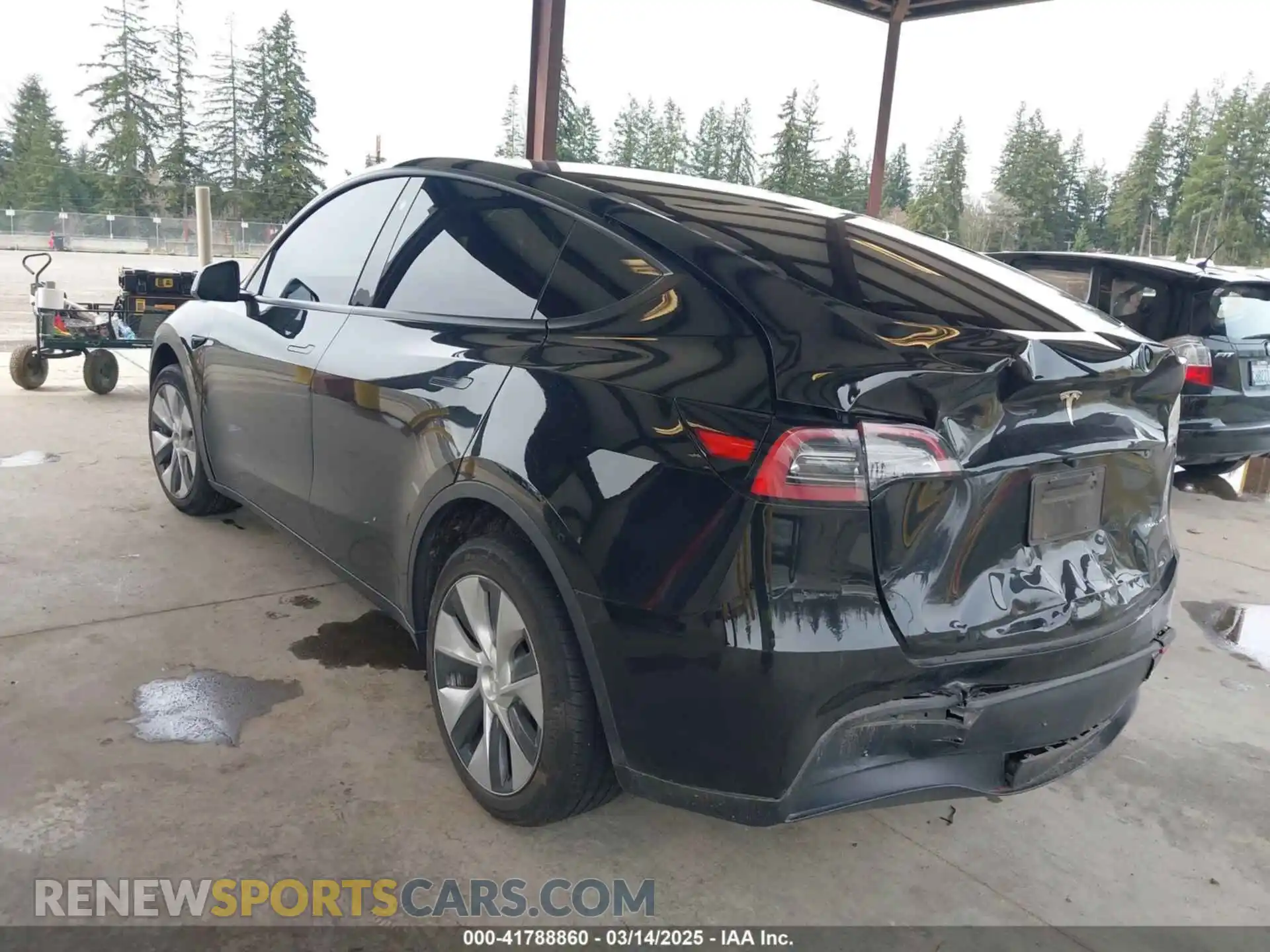 3 Photograph of a damaged car 7SAYGDEE4PF789102 TESLA MODEL Y 2023
