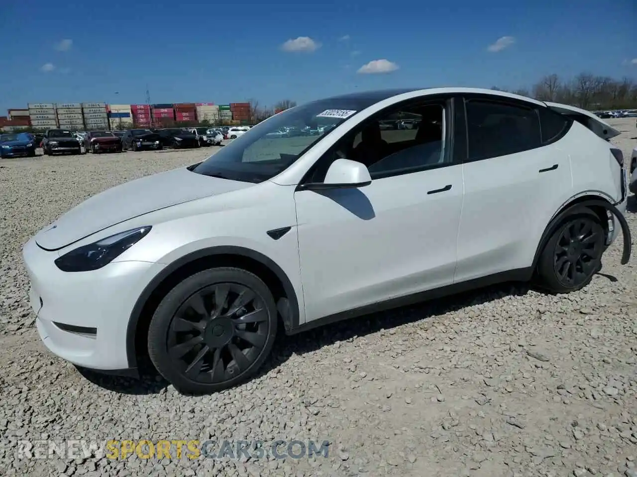 1 Photograph of a damaged car 7SAYGDEE4PF791836 TESLA MODEL Y 2023