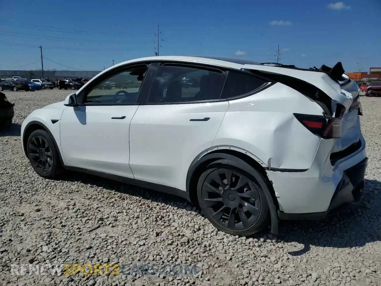2 Photograph of a damaged car 7SAYGDEE4PF791836 TESLA MODEL Y 2023