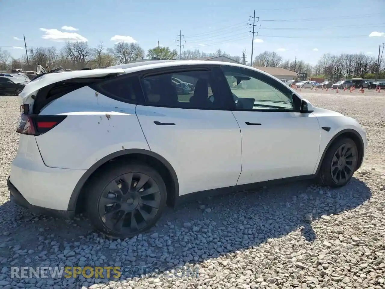 3 Photograph of a damaged car 7SAYGDEE4PF791836 TESLA MODEL Y 2023