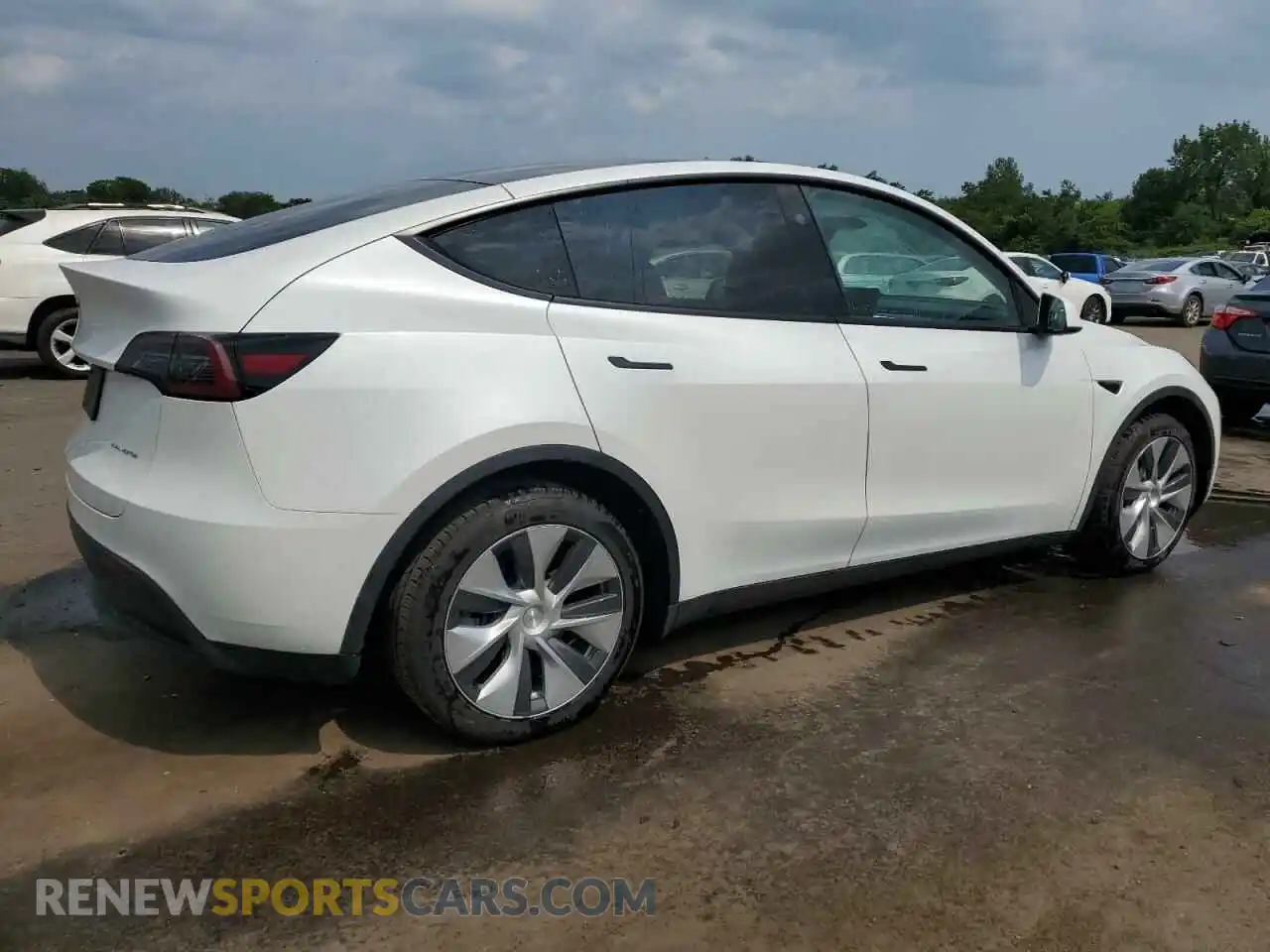 3 Photograph of a damaged car 7SAYGDEE4PF796065 TESLA MODEL Y 2023