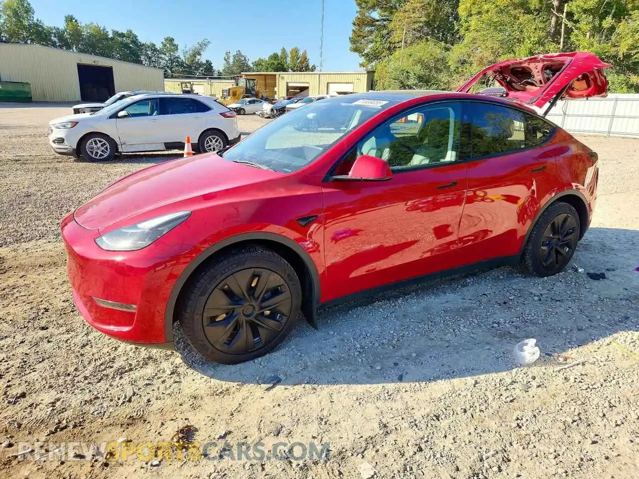 1 Photograph of a damaged car 7SAYGDEE4PF801586 TESLA MODEL Y 2023