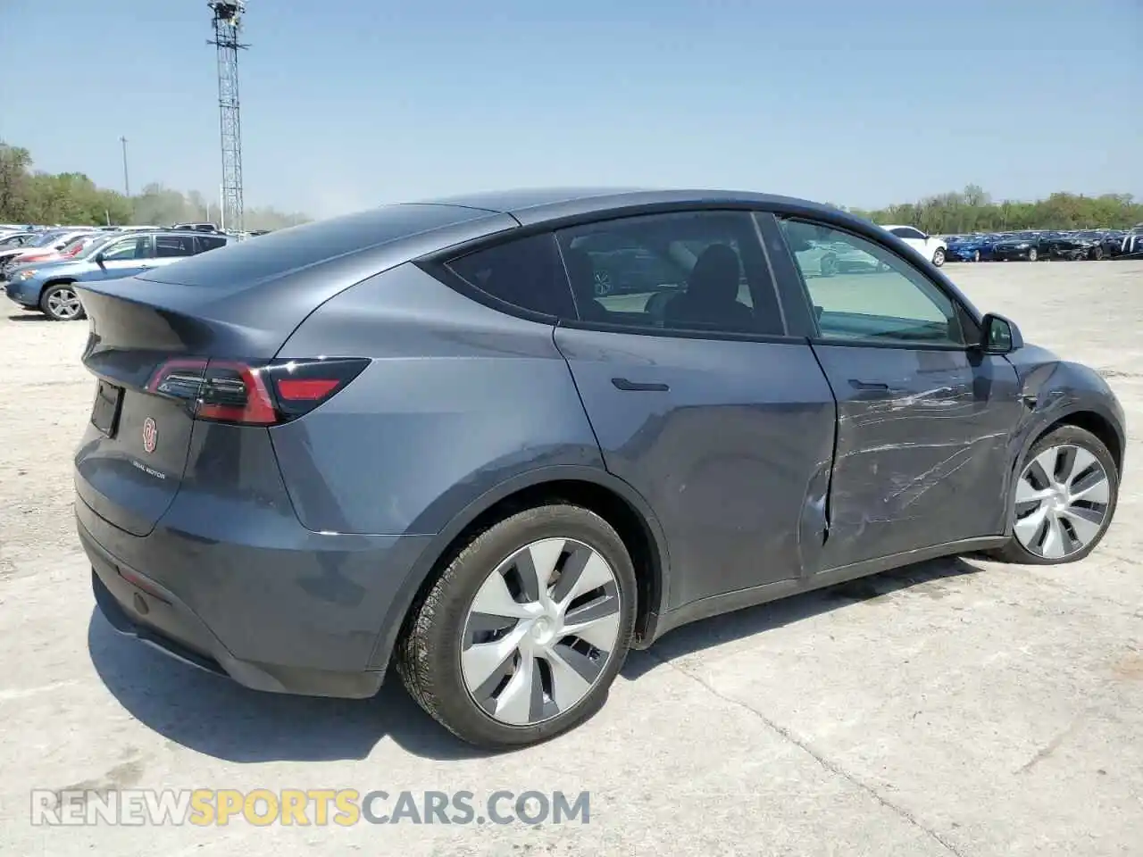 3 Photograph of a damaged car 7SAYGDEE4PF802074 TESLA MODEL Y 2023