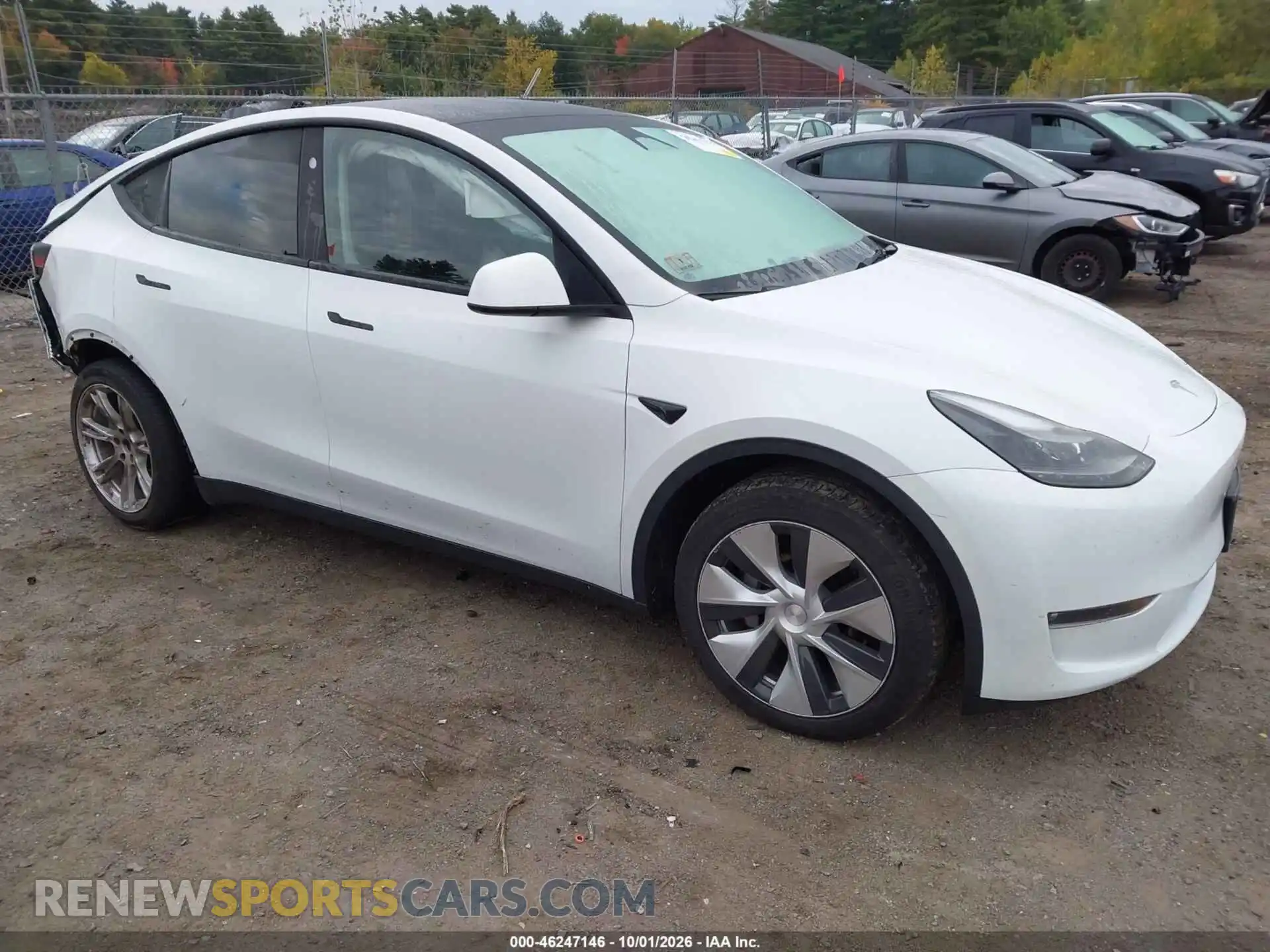 1 Фотография поврежденного автомобиля 7SAYGDEE4PF803905 TESLA MODEL Y 2023