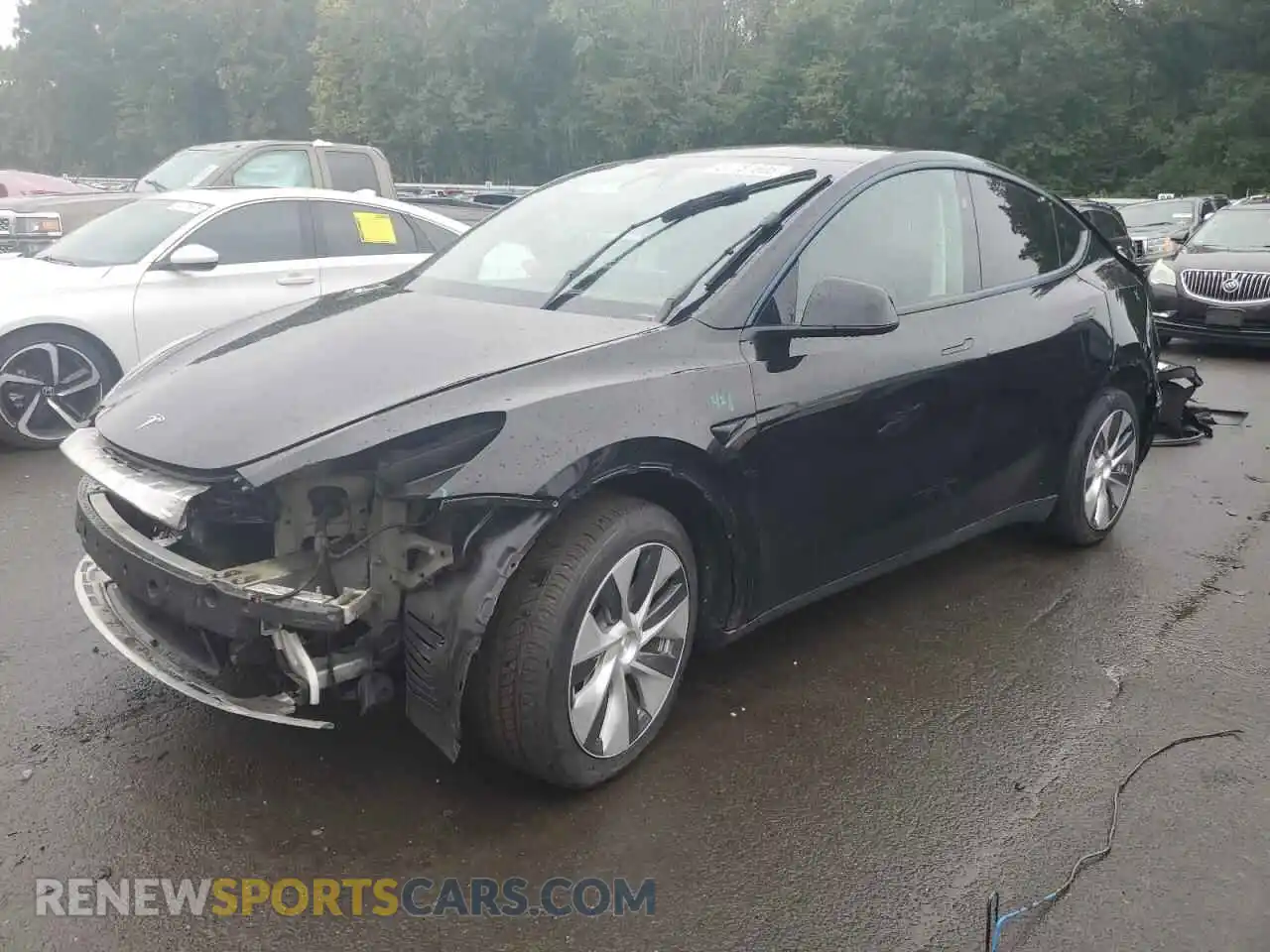 1 Photograph of a damaged car 7SAYGDEE4PF831543 TESLA MODEL Y 2023