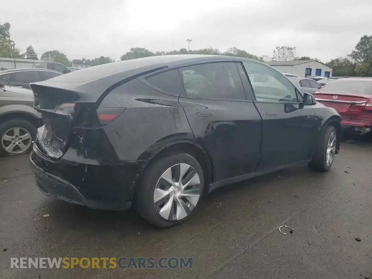 3 Photograph of a damaged car 7SAYGDEE4PF831543 TESLA MODEL Y 2023