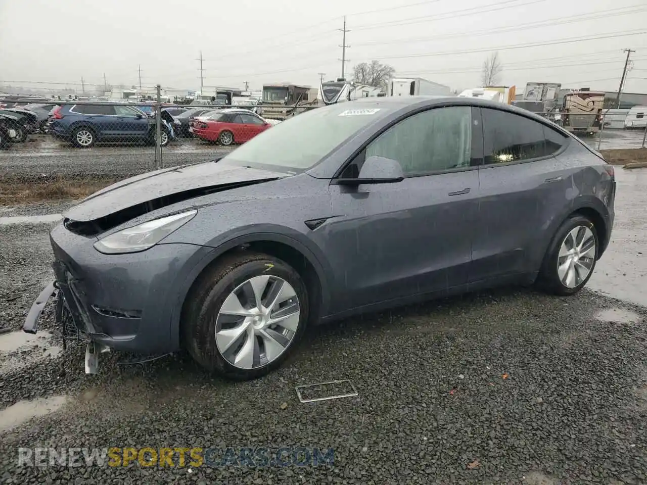 1 Photograph of a damaged car 7SAYGDEE4PF835012 TESLA MODEL Y 2023