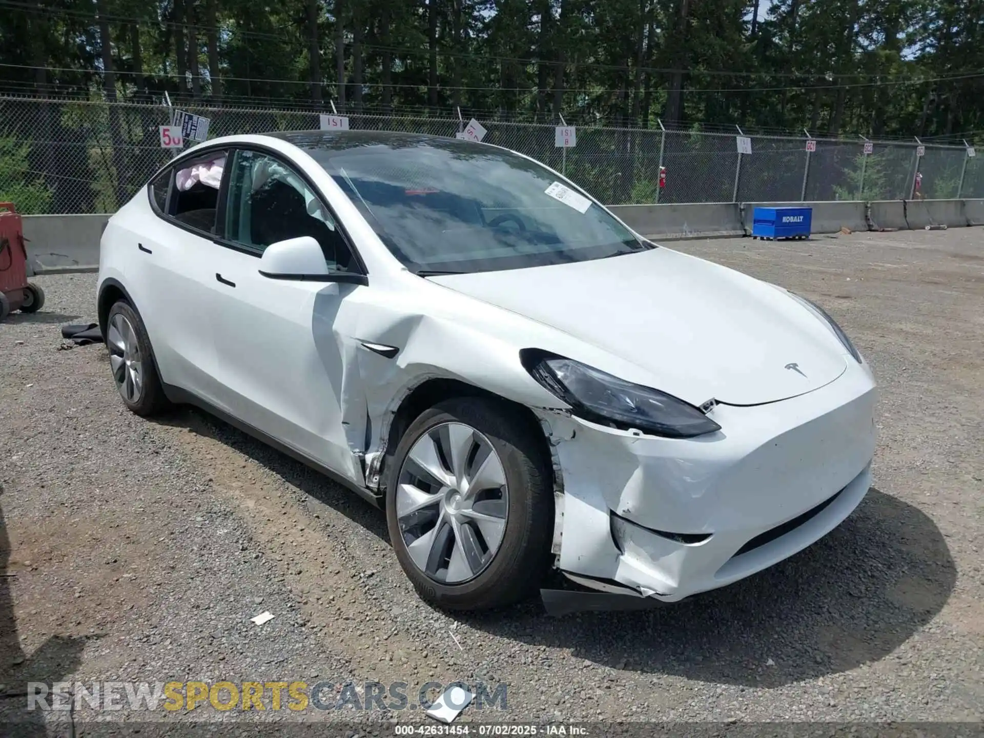 1 Photograph of a damaged car 7SAYGDEE4PF836824 TESLA MODEL Y 2023
