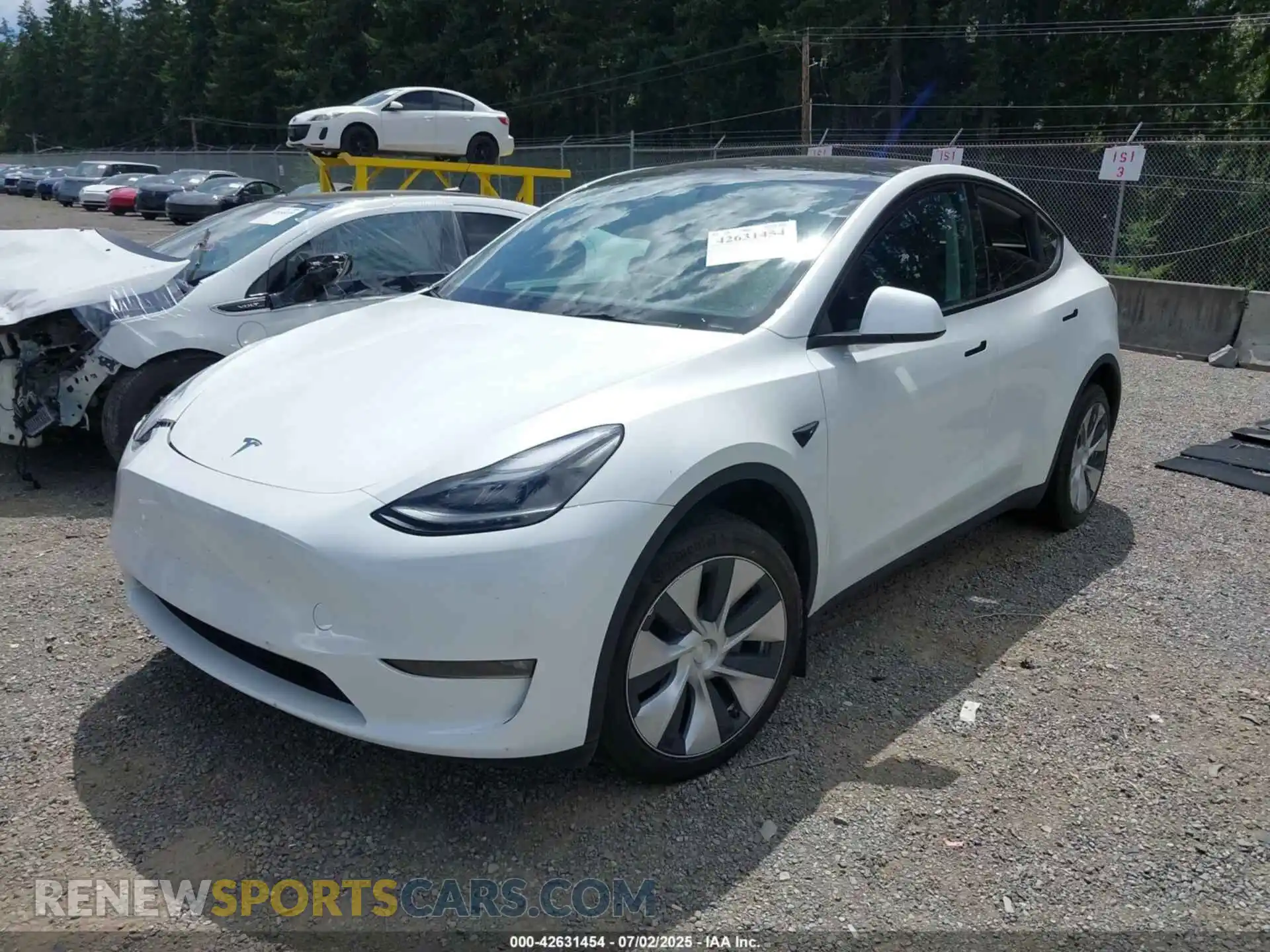 2 Photograph of a damaged car 7SAYGDEE4PF836824 TESLA MODEL Y 2023