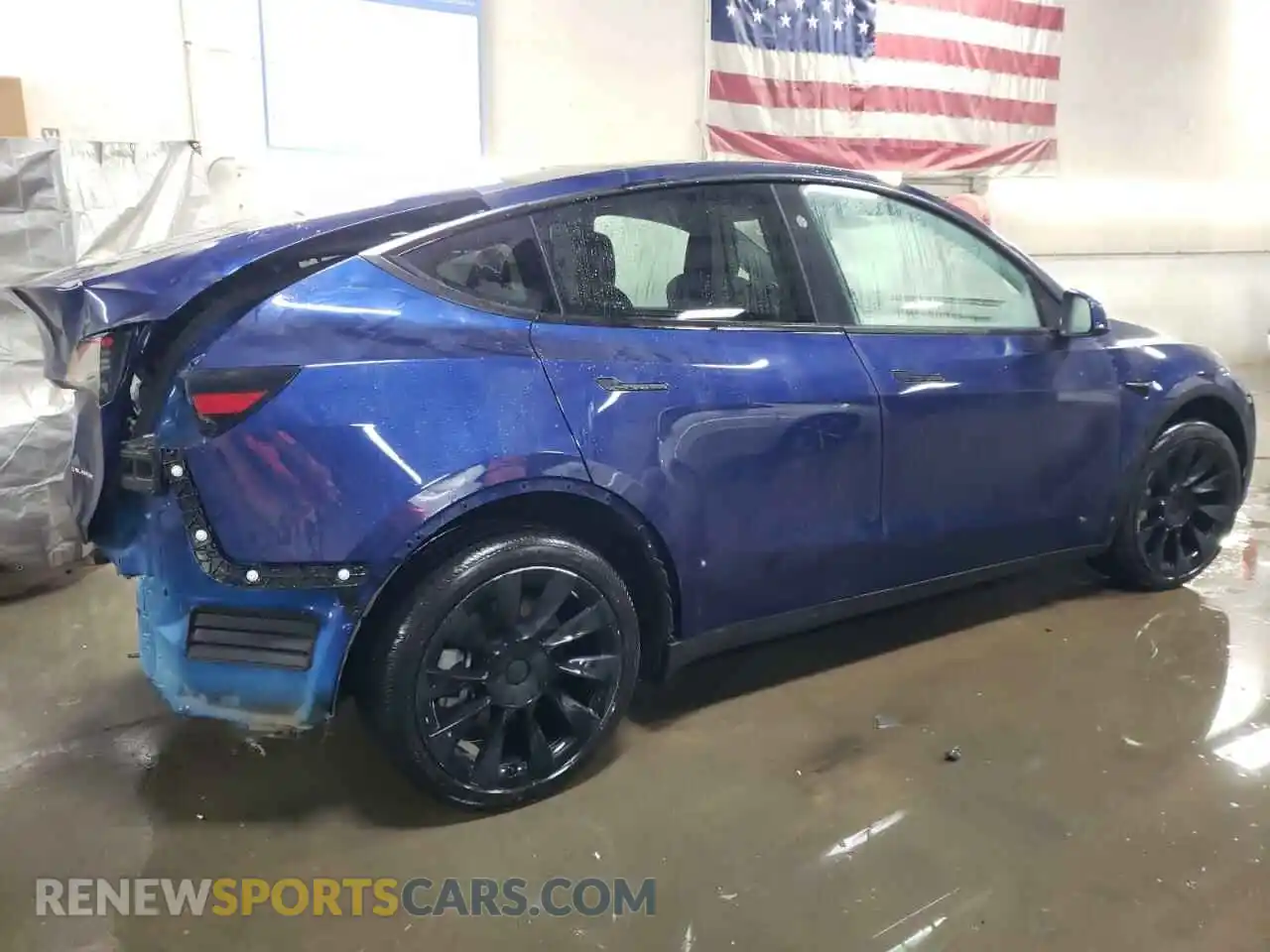 3 Photograph of a damaged car 7SAYGDEE4PF873050 TESLA MODEL Y 2023