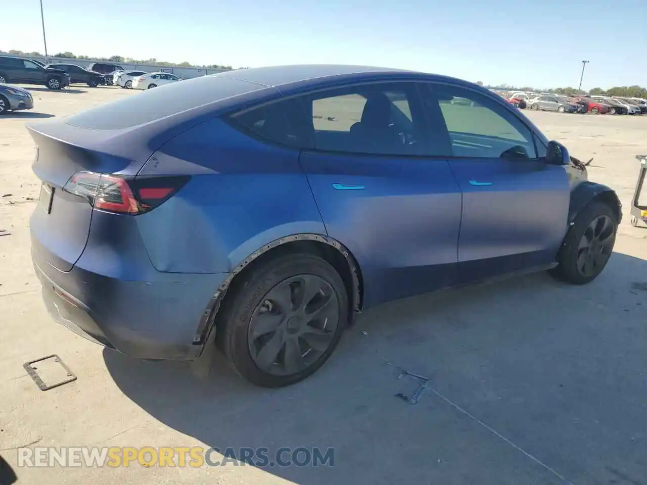 3 Photograph of a damaged car 7SAYGDEE4PF873887 TESLA MODEL Y 2023