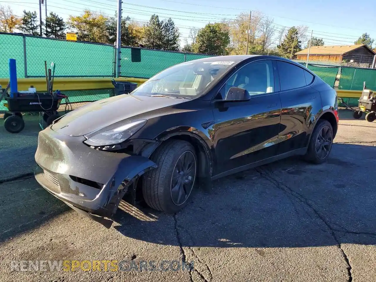 1 Фотография поврежденного автомобиля 7SAYGDEE4PF877924 TESLA MODEL Y 2023