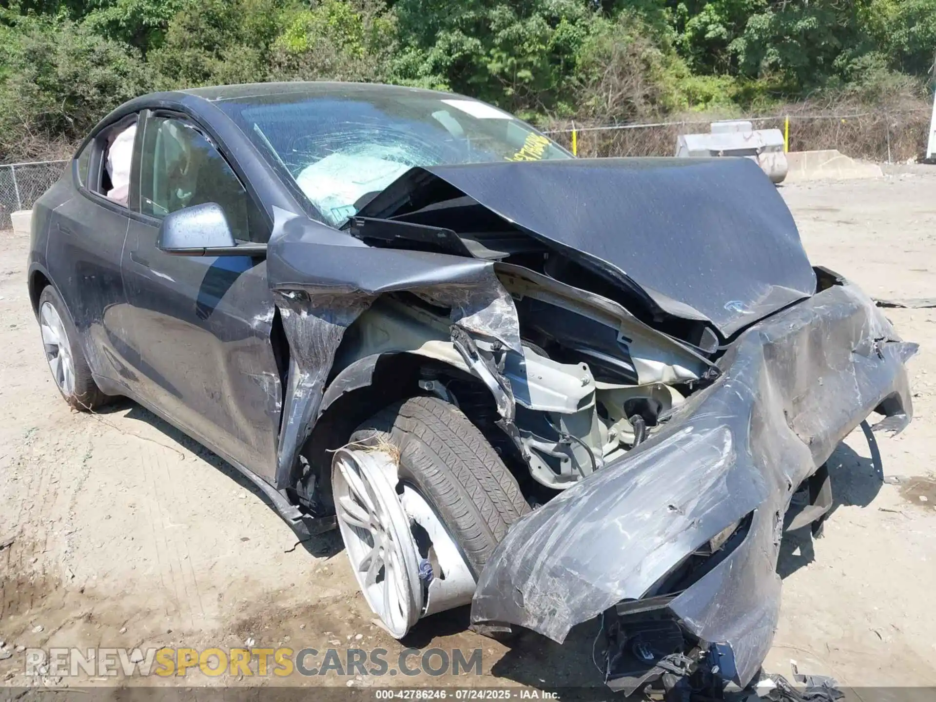 1 Photograph of a damaged car 7SAYGDEE4PF878569 TESLA MODEL Y 2023