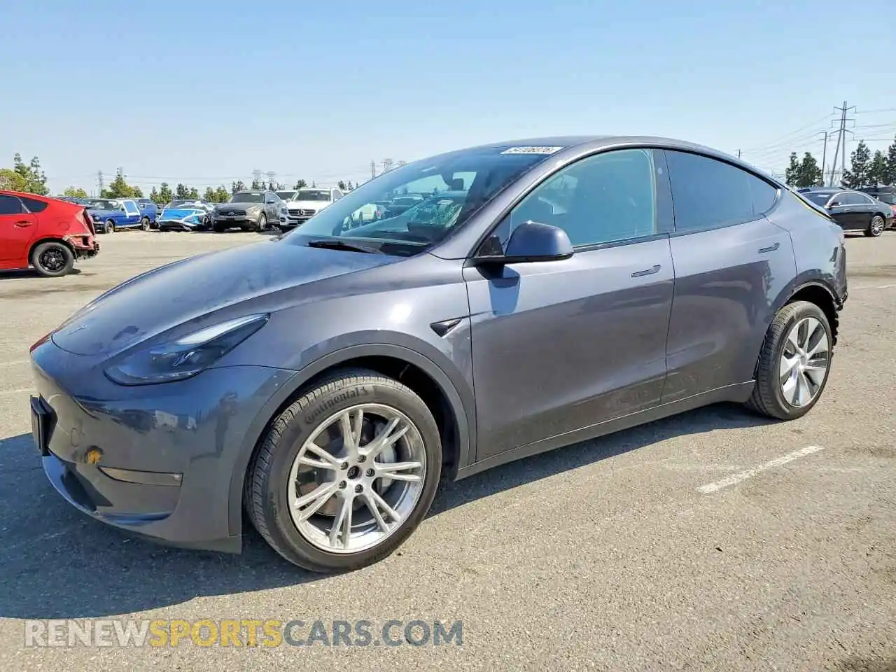 1 Photograph of a damaged car 7SAYGDEE4PF883514 TESLA MODEL Y 2023
