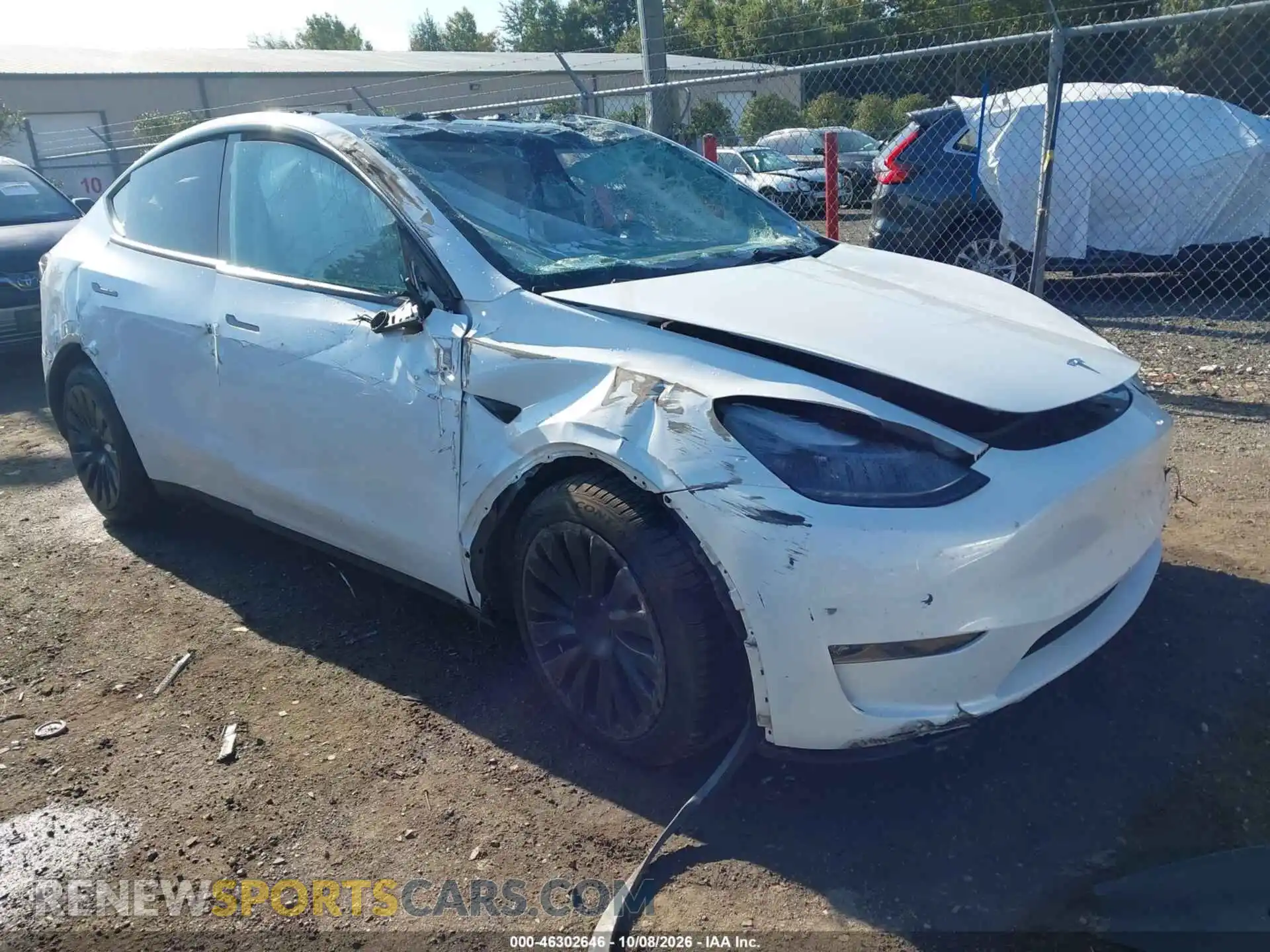 1 Photograph of a damaged car 7SAYGDEE4PF884386 TESLA MODEL Y 2023