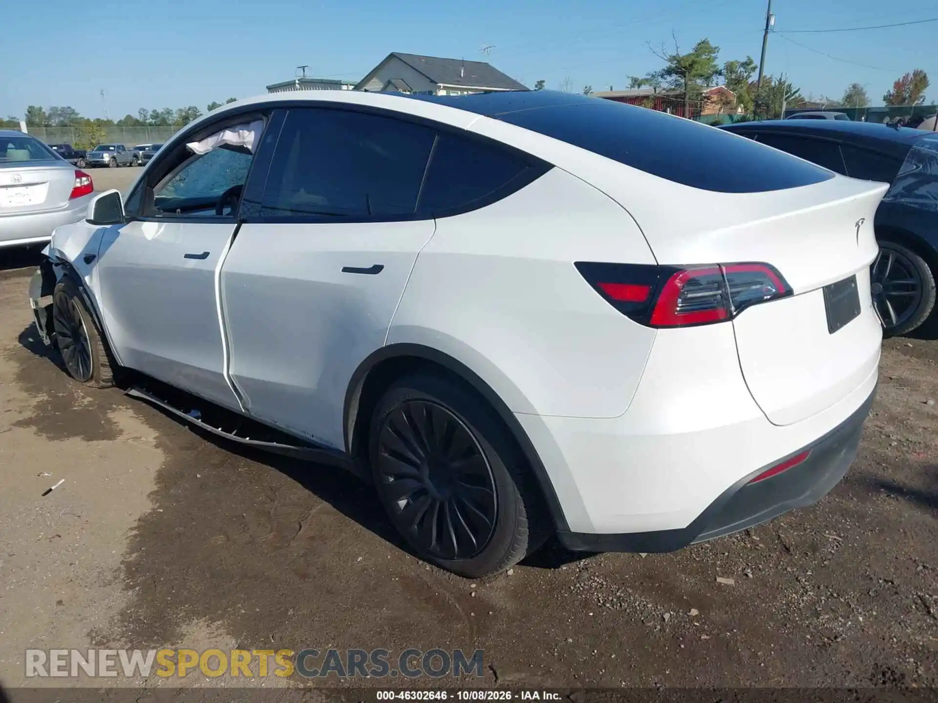3 Photograph of a damaged car 7SAYGDEE4PF884386 TESLA MODEL Y 2023
