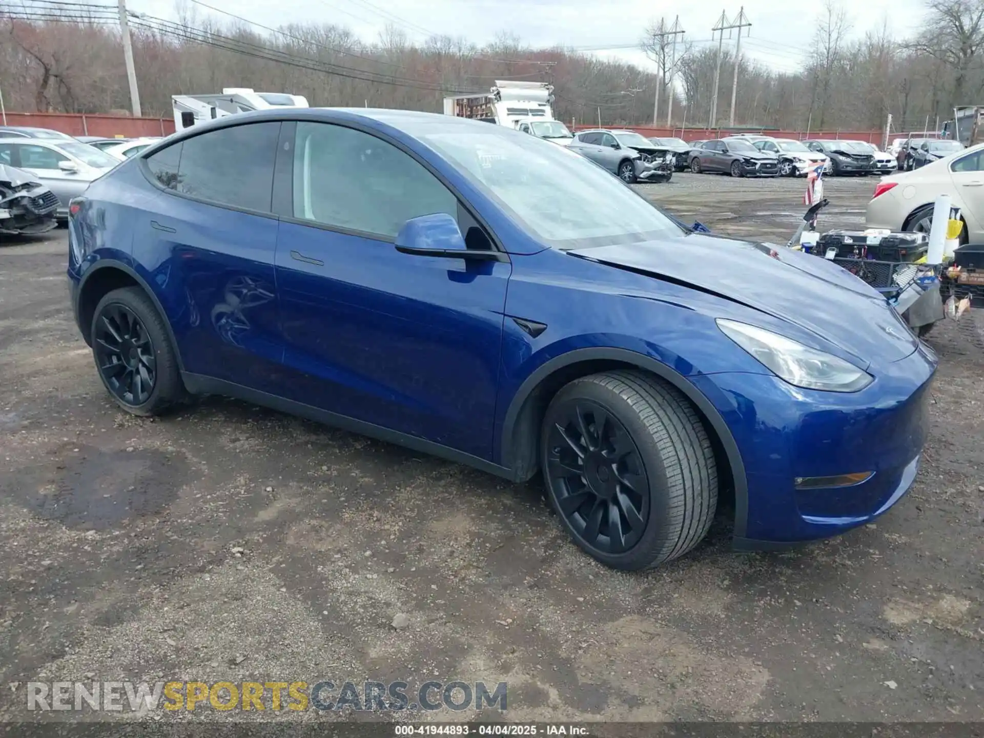 1 Photograph of a damaged car 7SAYGDEE4PF891709 TESLA MODEL Y 2023