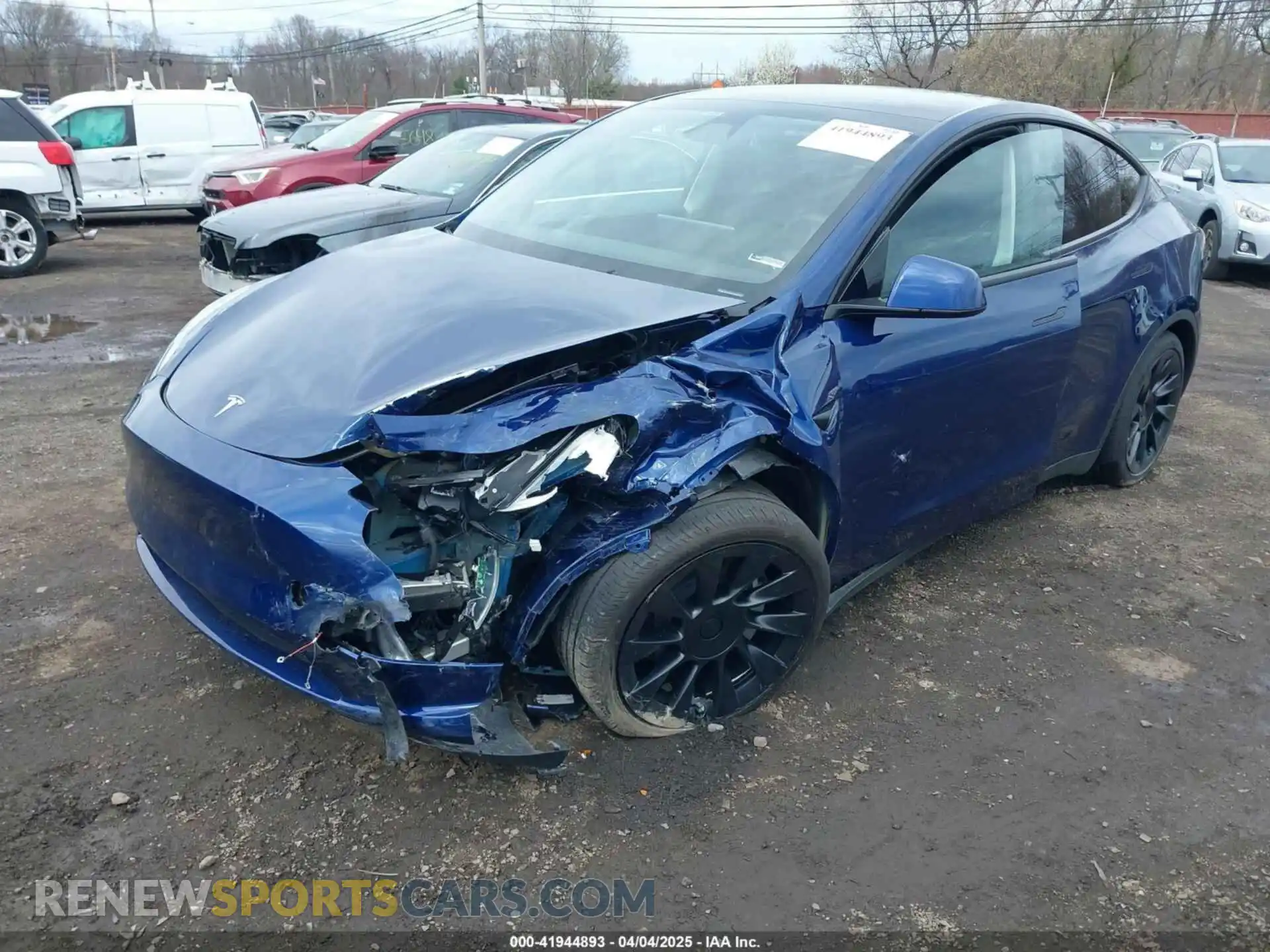2 Photograph of a damaged car 7SAYGDEE4PF891709 TESLA MODEL Y 2023