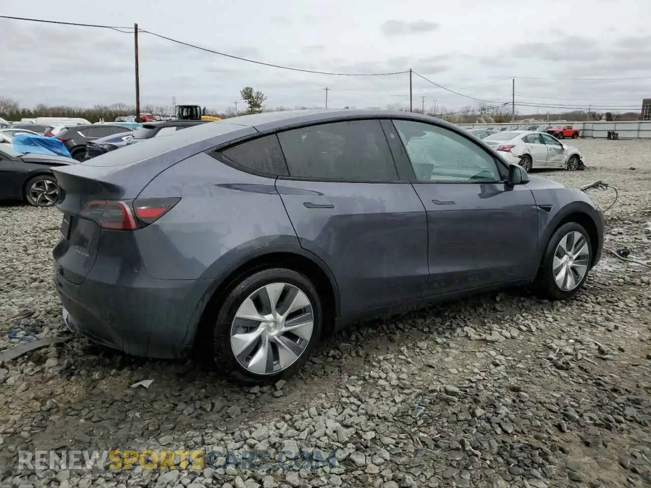 3 Photograph of a damaged car 7SAYGDEE4PF895288 TESLA MODEL Y 2023