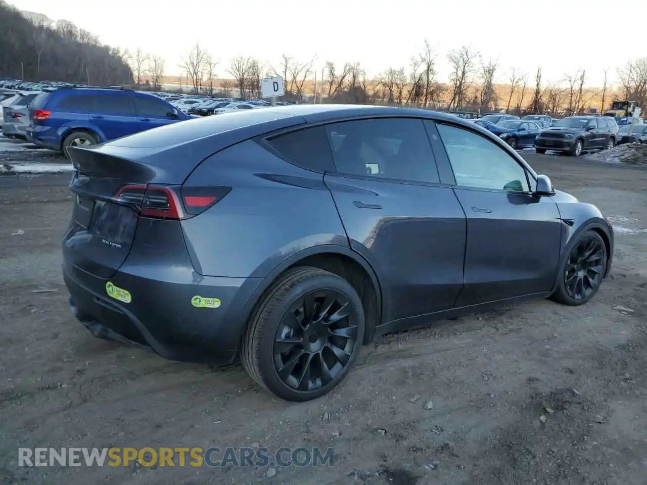3 Photograph of a damaged car 7SAYGDEE4PF899390 TESLA MODEL Y 2023