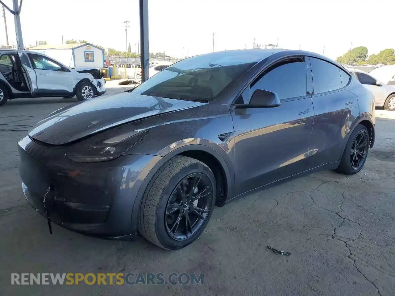 1 Photograph of a damaged car 7SAYGDEE4PF925325 TESLA MODEL Y 2023