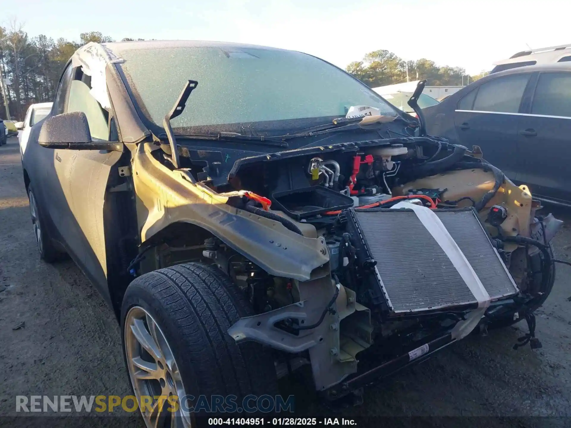 1 Photograph of a damaged car 7SAYGDEE4PF928239 TESLA MODEL Y 2023