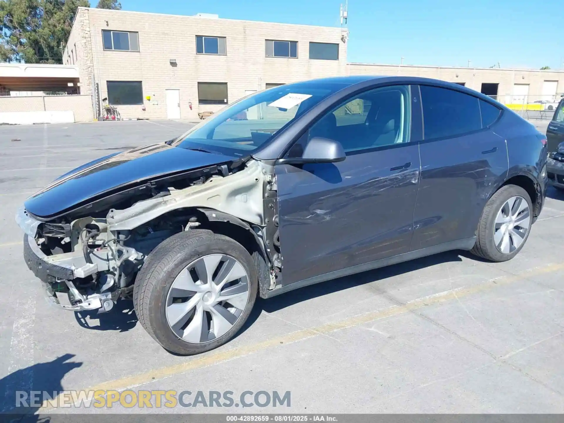2 Фотография поврежденного автомобиля 7SAYGDEE4PF935997 TESLA MODEL Y 2023