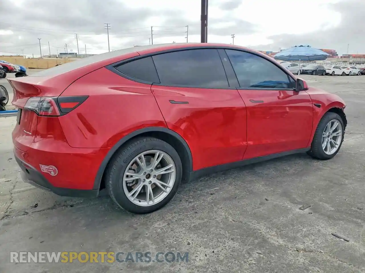 3 Photograph of a damaged car 7SAYGDEE4PF957949 TESLA MODEL Y 2023