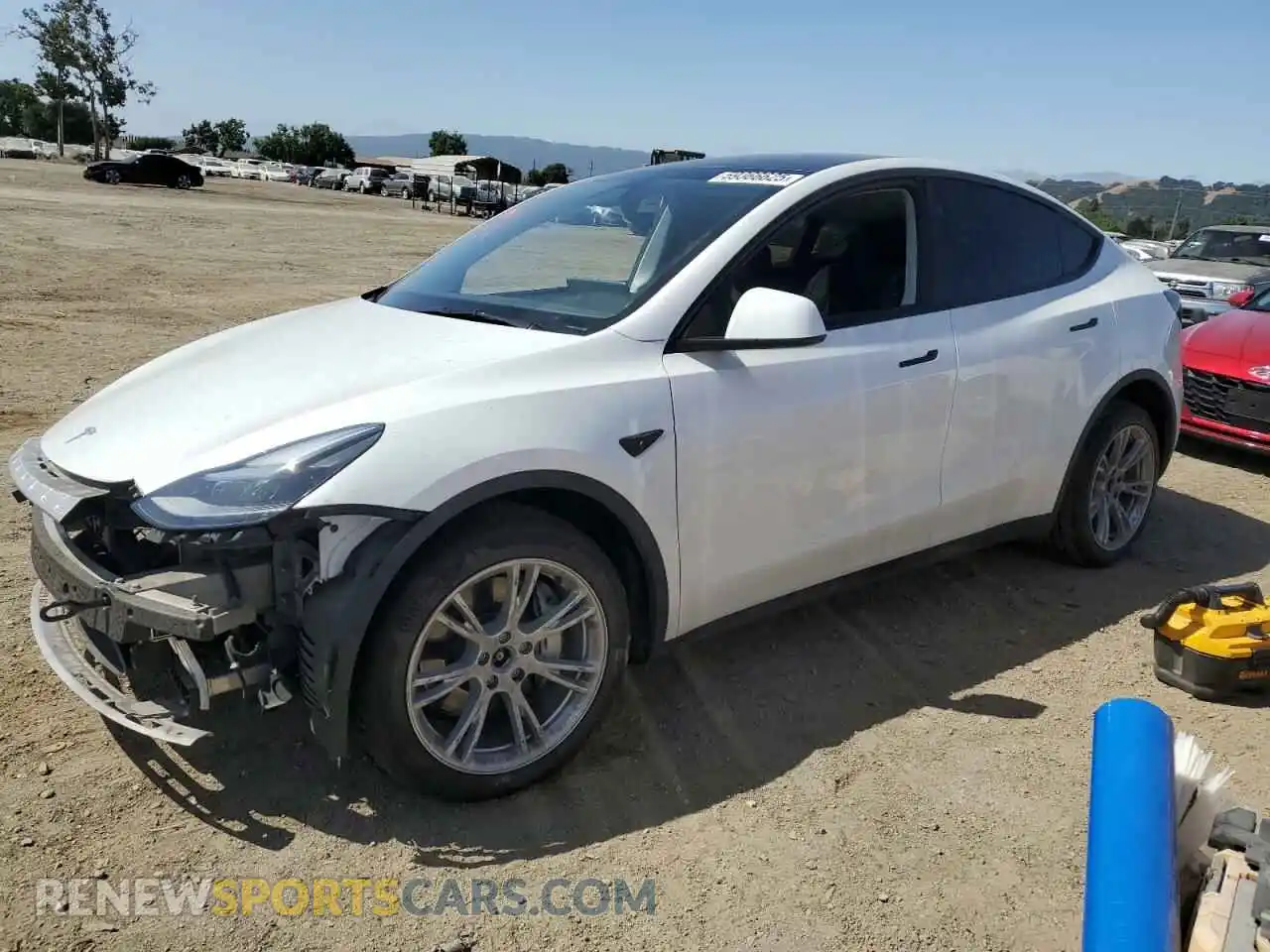 1 Photograph of a damaged car 7SAYGDEE4PF971446 TESLA MODEL Y 2023