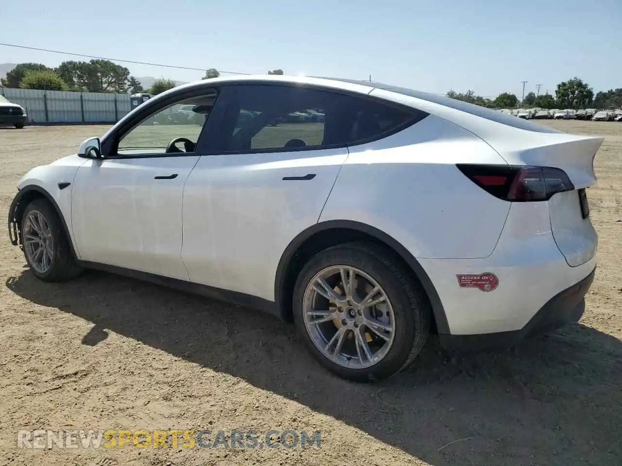 2 Photograph of a damaged car 7SAYGDEE4PF971446 TESLA MODEL Y 2023