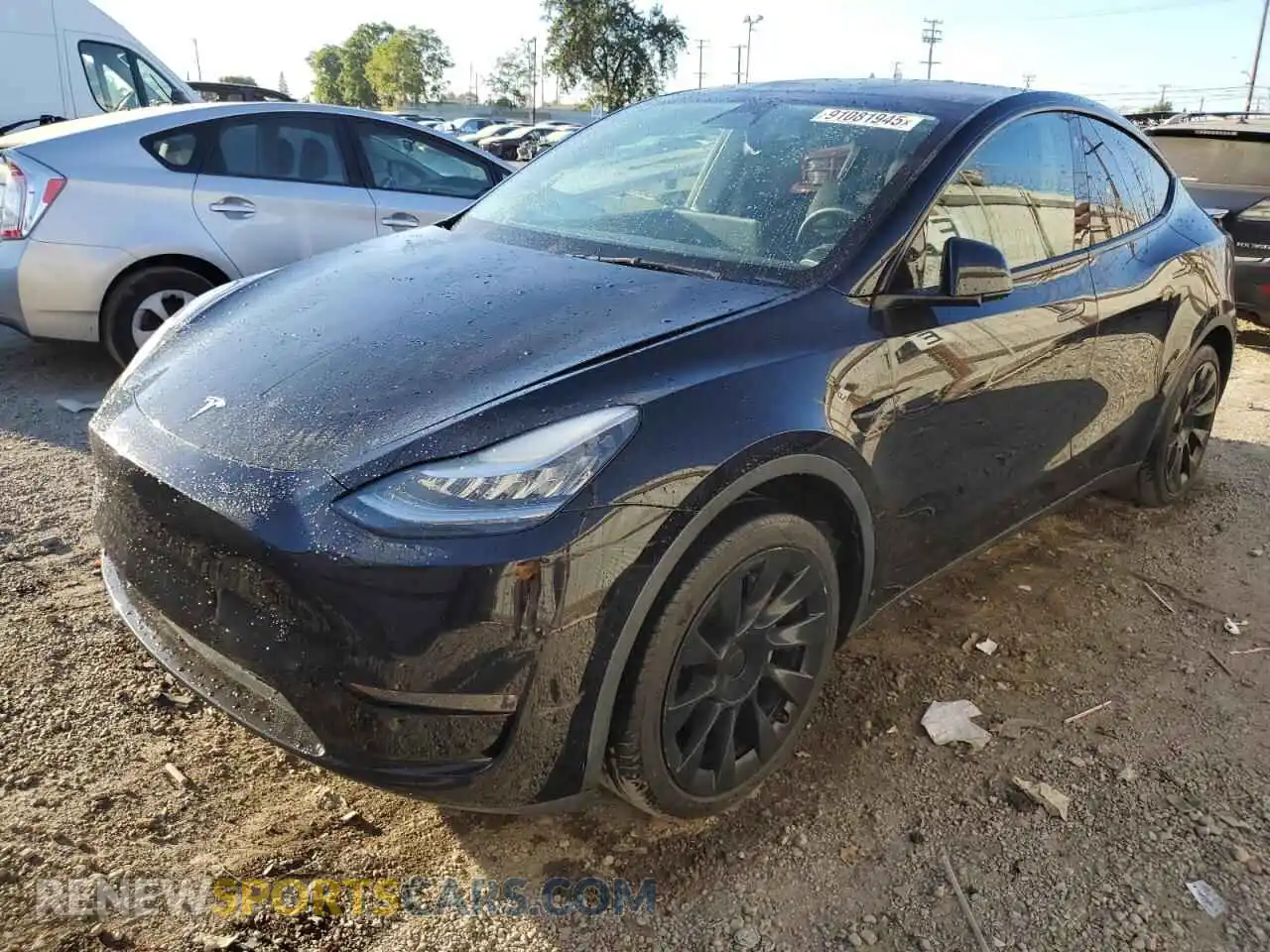 1 fotografías del automóvil dañado 7SAYGDEE5PA029077 TESLA MODEL Y 2023