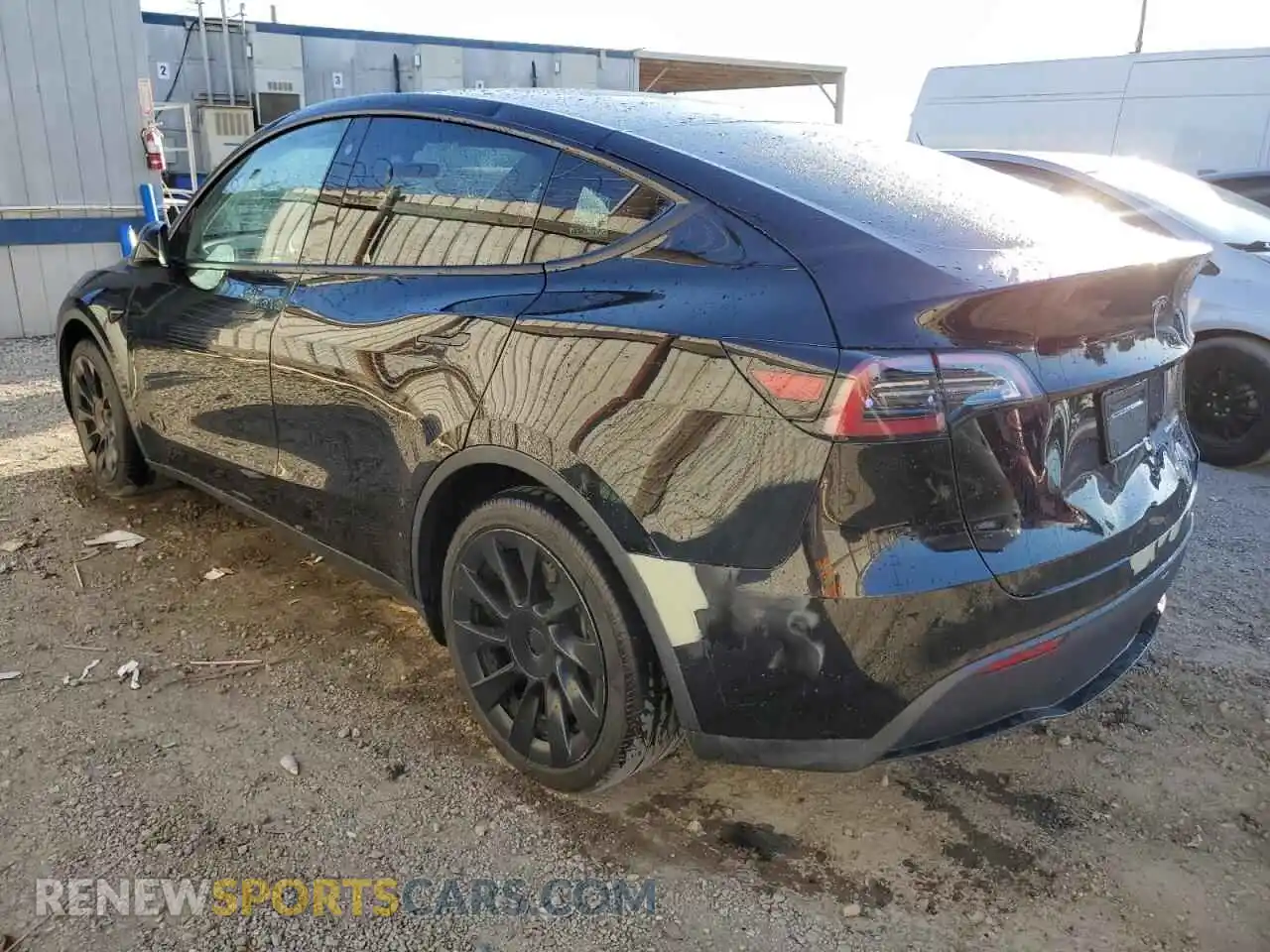 2 fotografías del automóvil dañado 7SAYGDEE5PA029077 TESLA MODEL Y 2023