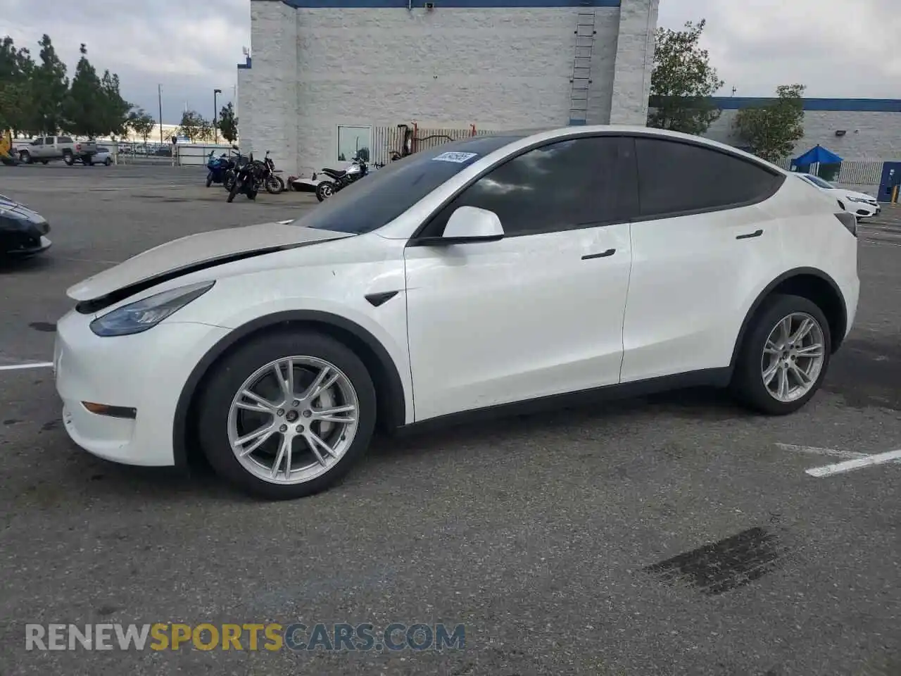1 Photograph of a damaged car 7SAYGDEE5PA035557 TESLA MODEL Y 2023
