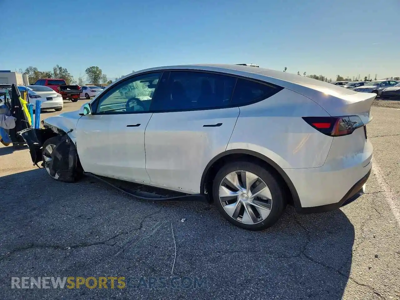 2 Photograph of a damaged car 7SAYGDEE5PA036157 TESLA MODEL Y 2023