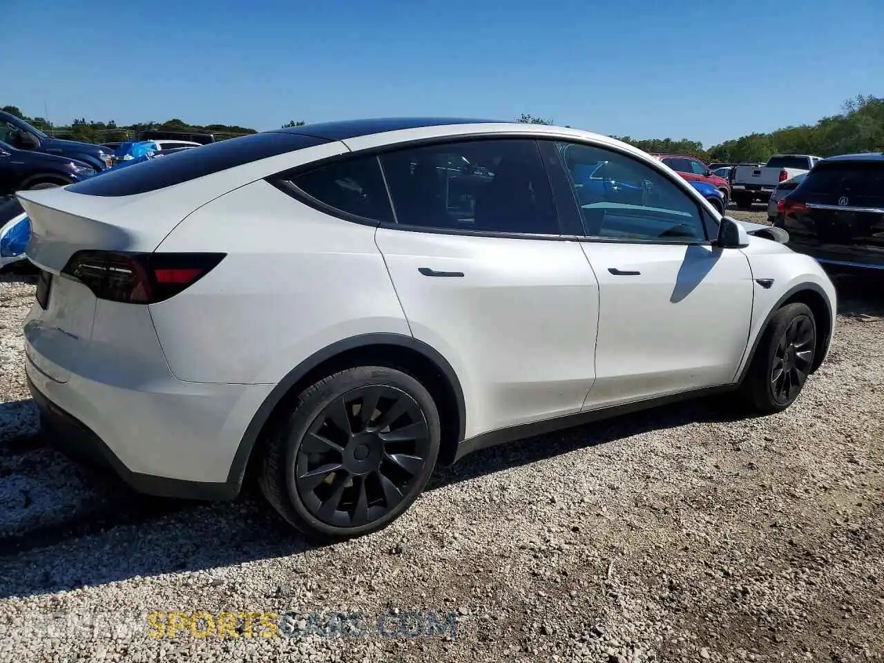 3 Photograph of a damaged car 7SAYGDEE5PA041181 TESLA MODEL Y 2023